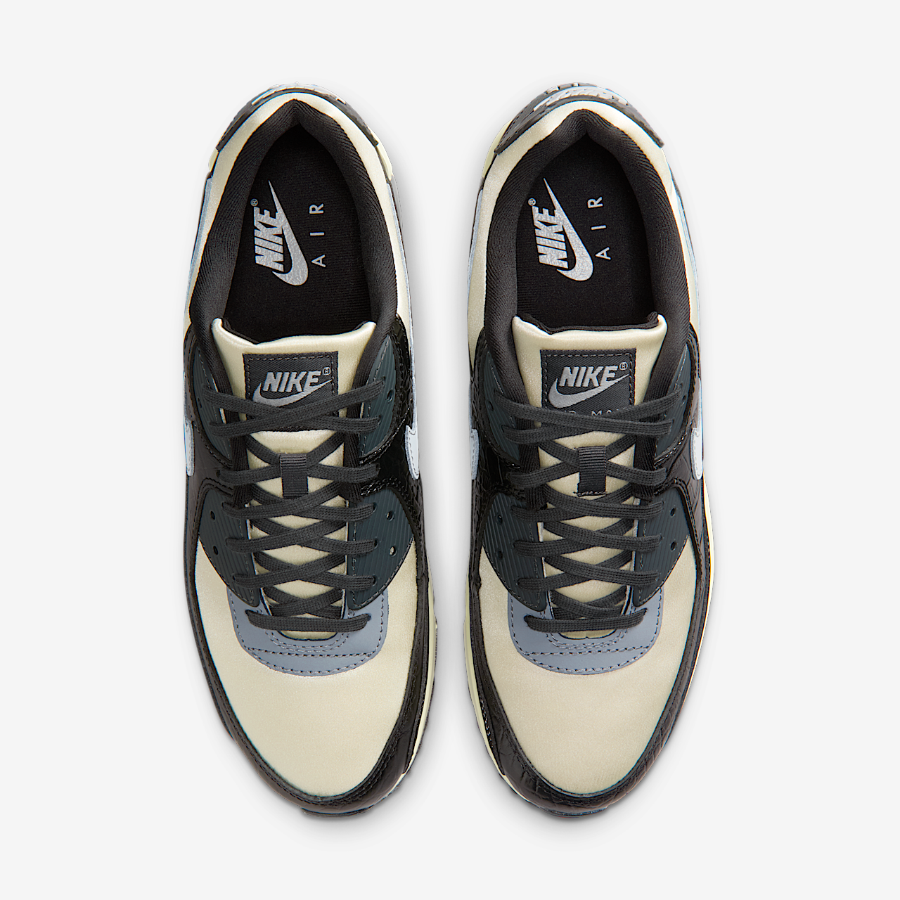 Nike Air Max sneaker Sail/Zwart/Anthracite/Light Smoke Grey