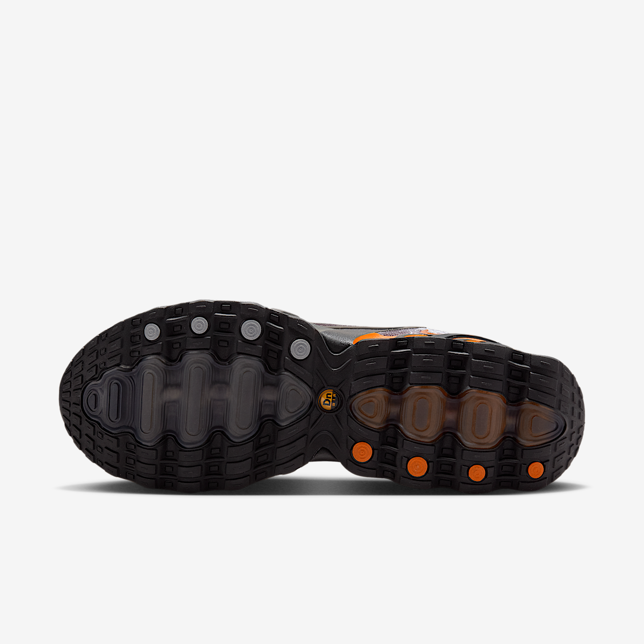 Nike Air Max DN sneaker Zwart/Particle Grey/Safety Orange