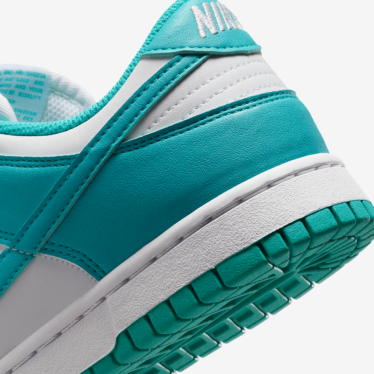 Nike Dunk Low sneaker Wit/Dusty Cactus