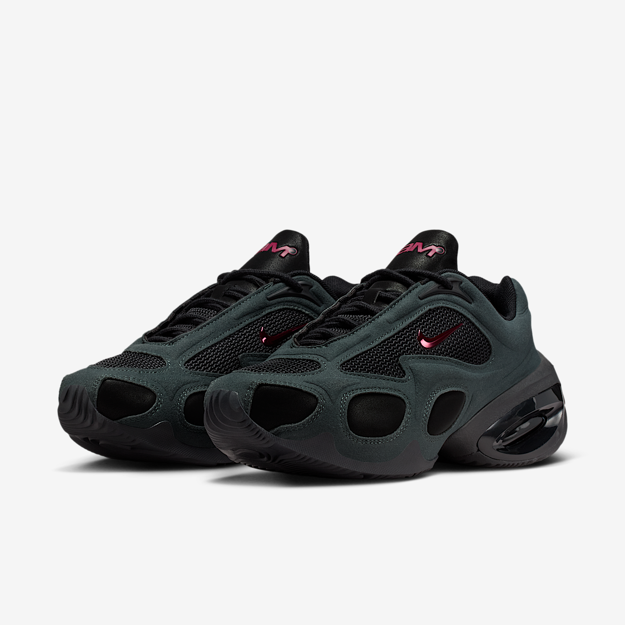 Nike Air Max sneaker Zwart/Seaweed/Noble Red