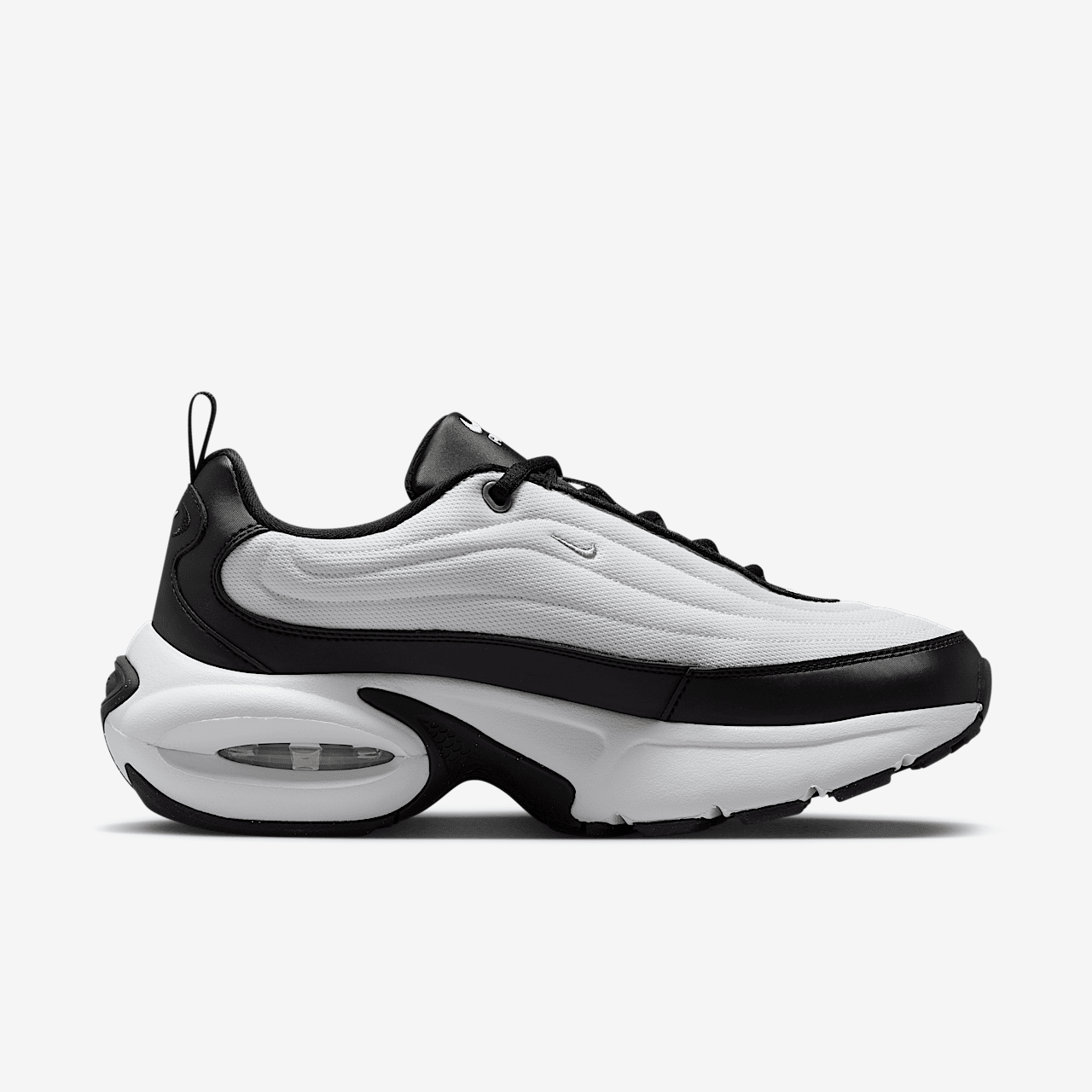 Nike Nike Air Max Portal sneaker Zwart/Wit/Metallic Silver