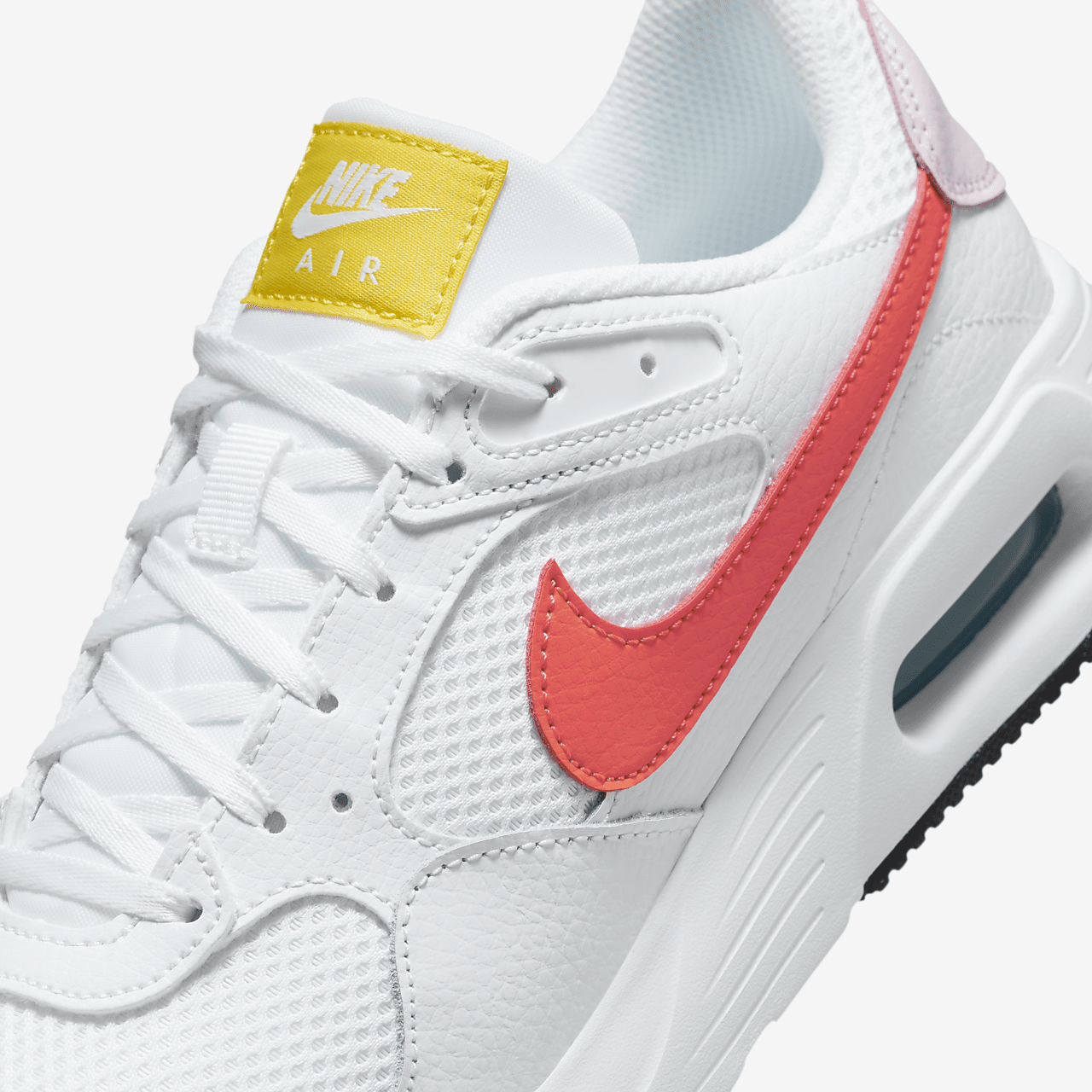 Nike Air Max SC sneaker Wit/Pink Foam/Light Laser Orange/Bright Crimson
