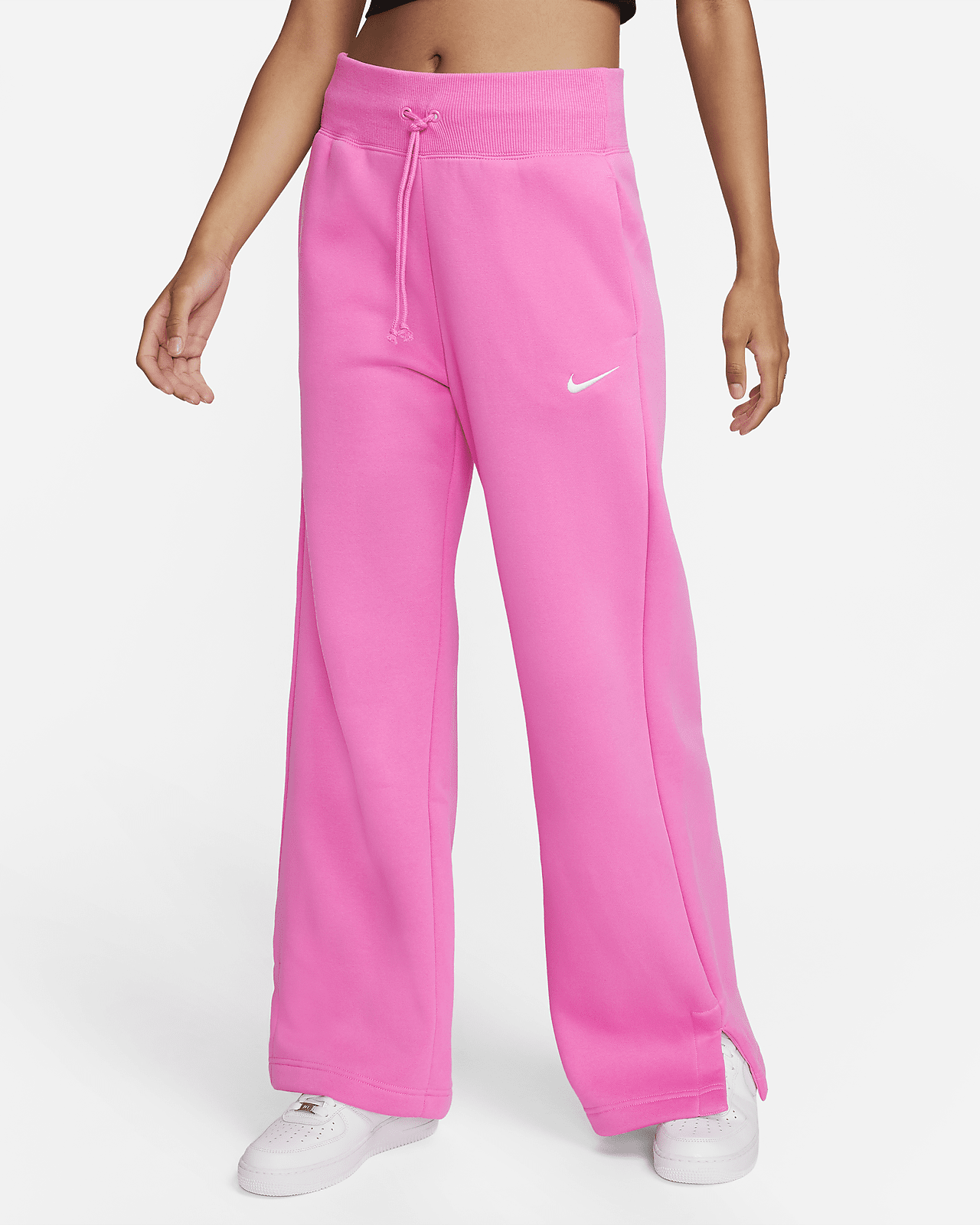 Женские  Nike Sportswear Phoenix Fleece High-Waisted Wide-Leg Sweatpants