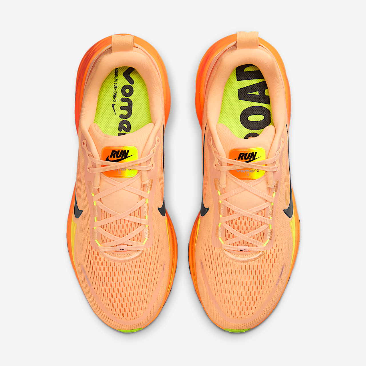 Nike Vomero sneaker Orange Chalk/Total Orange/Volt/Zwart