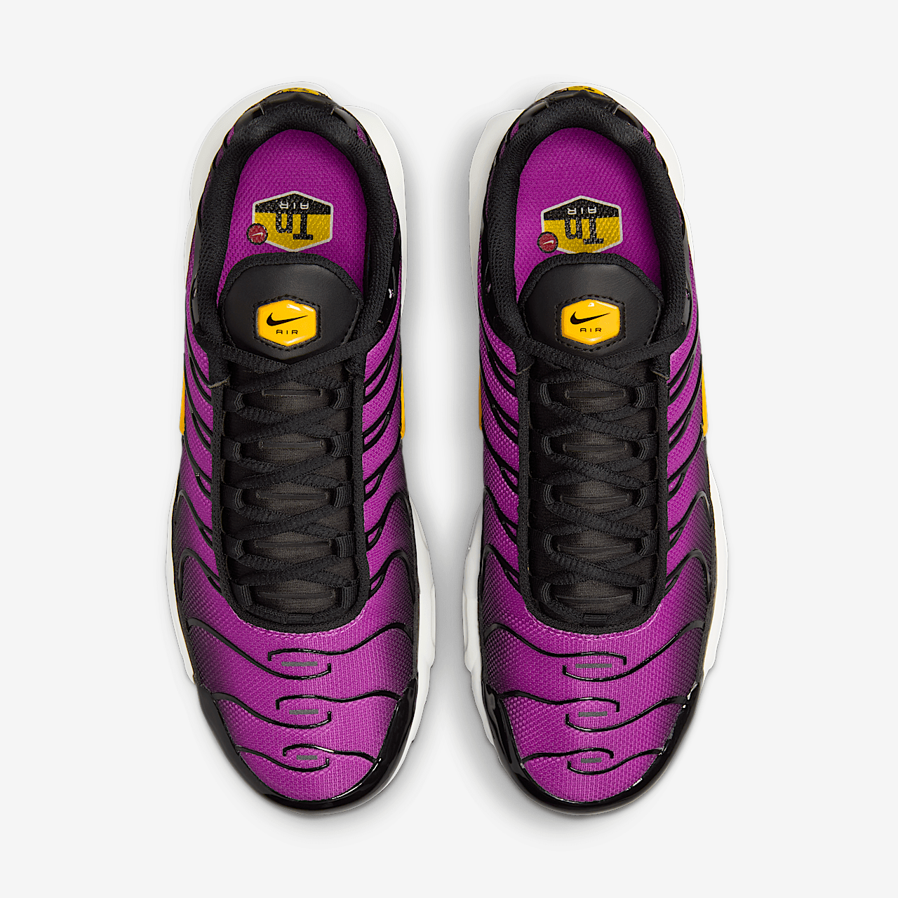 Nike Air Max Plus sneaker Zwart/Laser Orange/Wit/Hyper Violet
