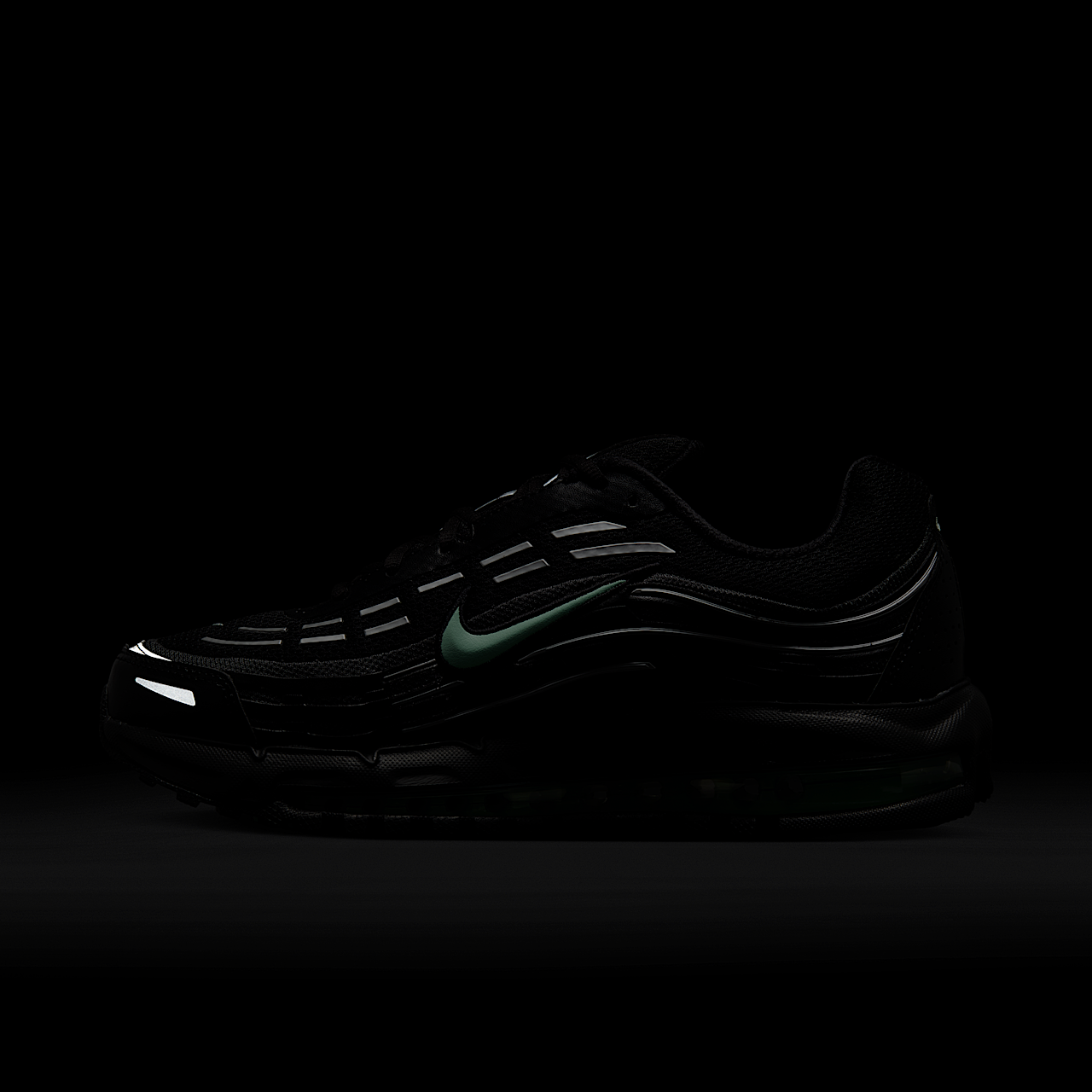 Nike Air Max sneaker Zwart/Metallic Silver/Anthracite/Mint Foam