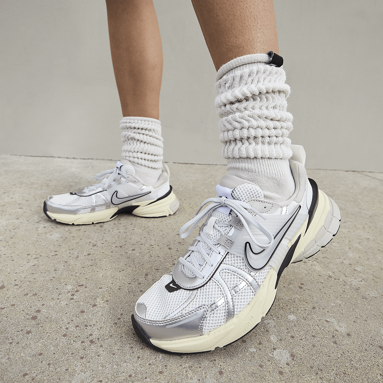 Nike  sneaker Summit White/Pure Platinum/Light Iron Ore/Metallic Silver