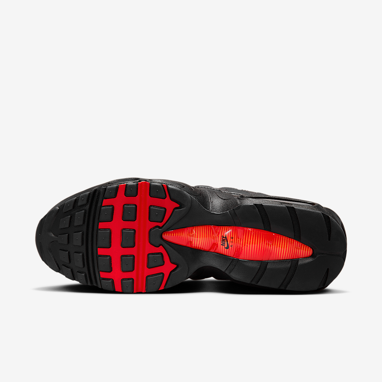 Nike Air Max 95 sneaker Zwart/Safety Orange/University Red