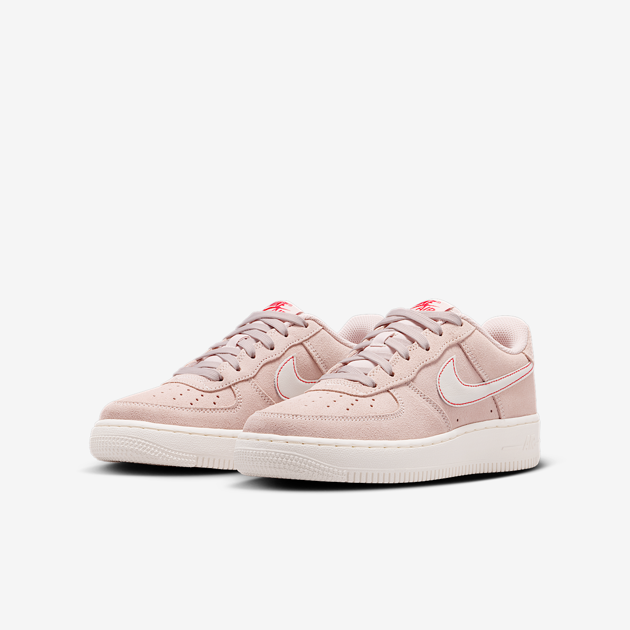 Nike Air Force 1 sneaker Silt Red/University Red/Sail
