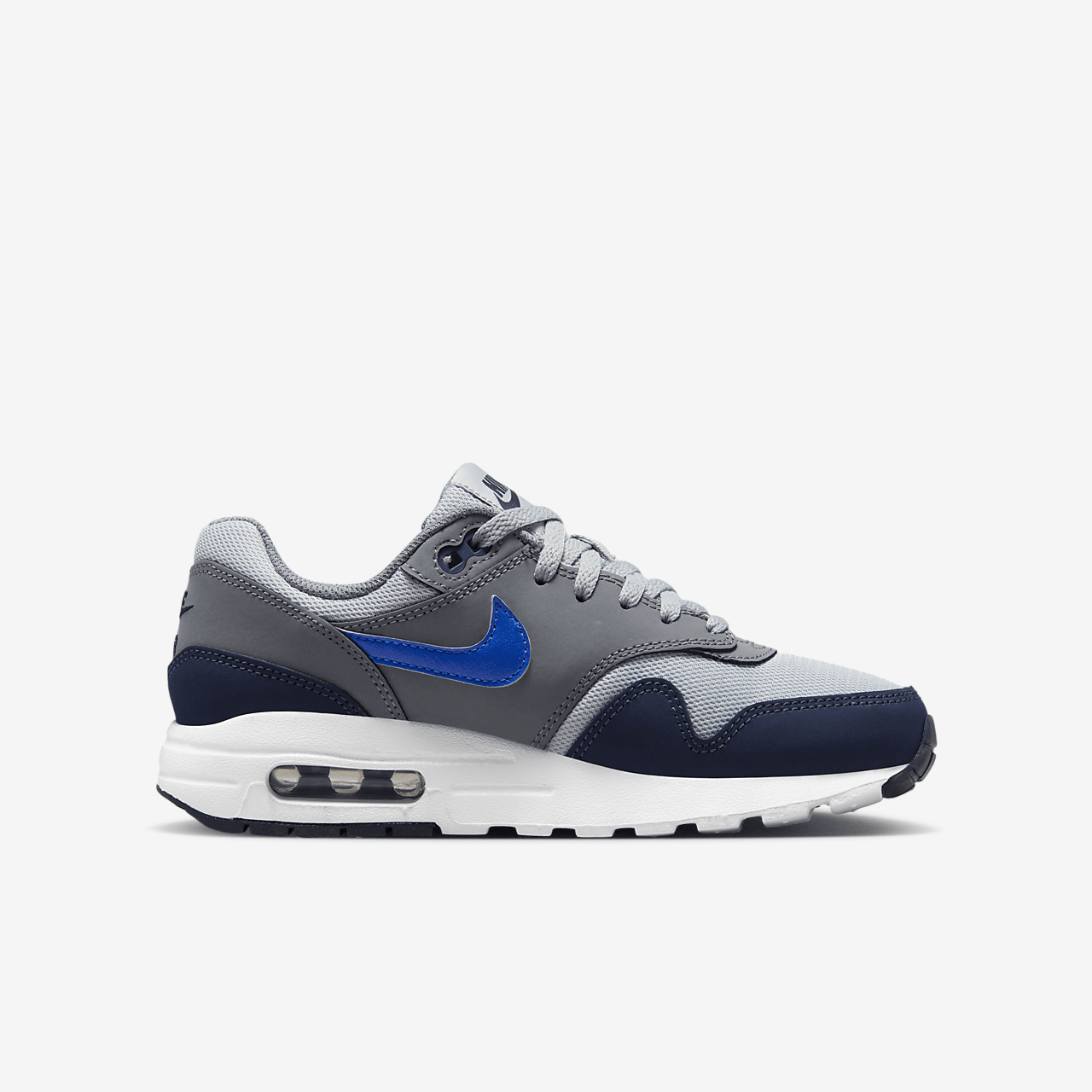 Nike Air Max 1 sneaker Smoke Grey/Wolf Grey/Obsidian/Racer Blue