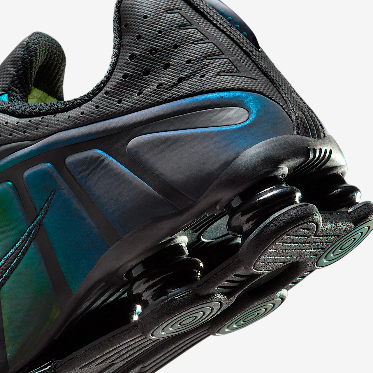 Nike Nike Shox sneaker Zwart/Seaweed/Light Lemon Twist/Zwart