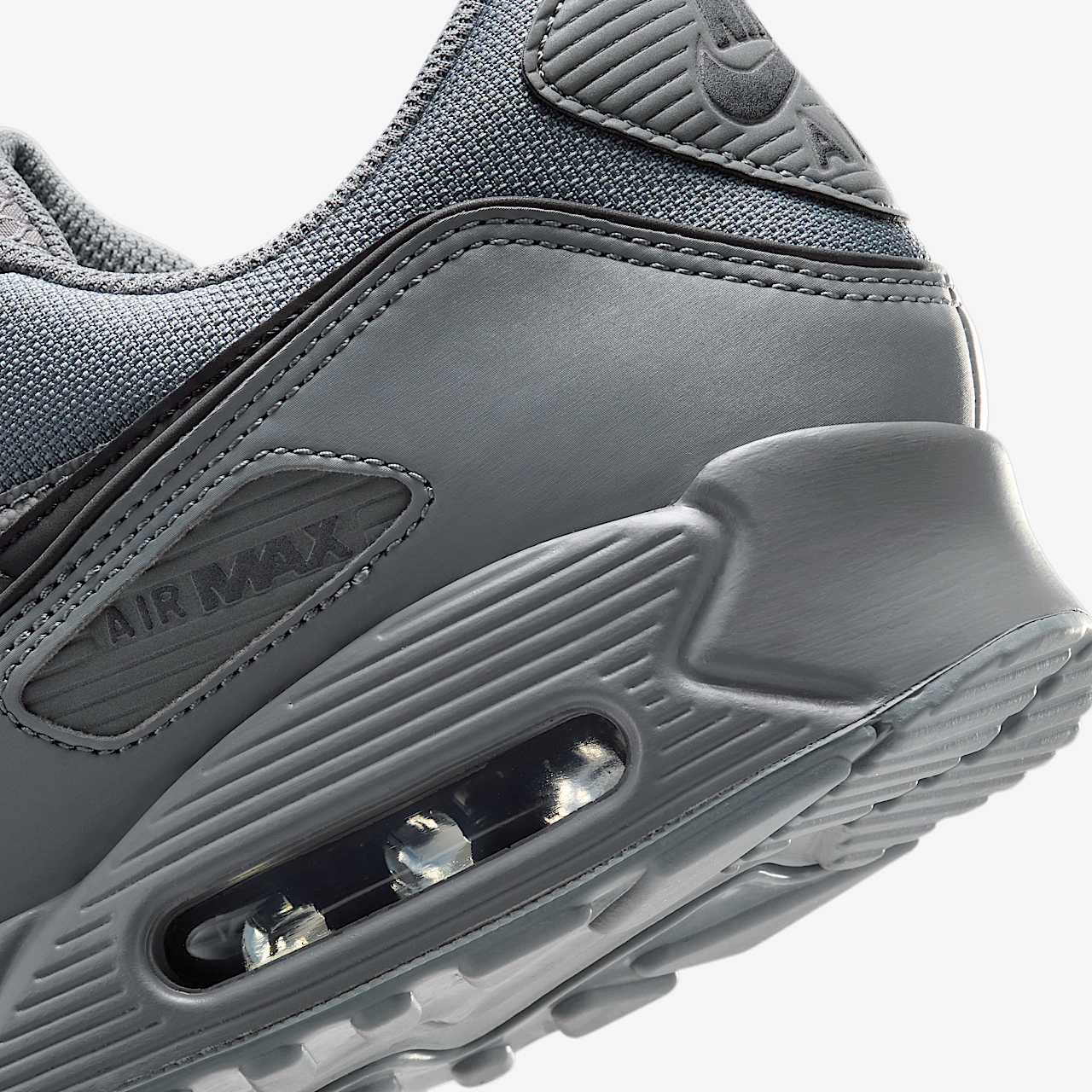 Nike Air Max sneaker Smoke Grey/Smoke Grey/Zwart