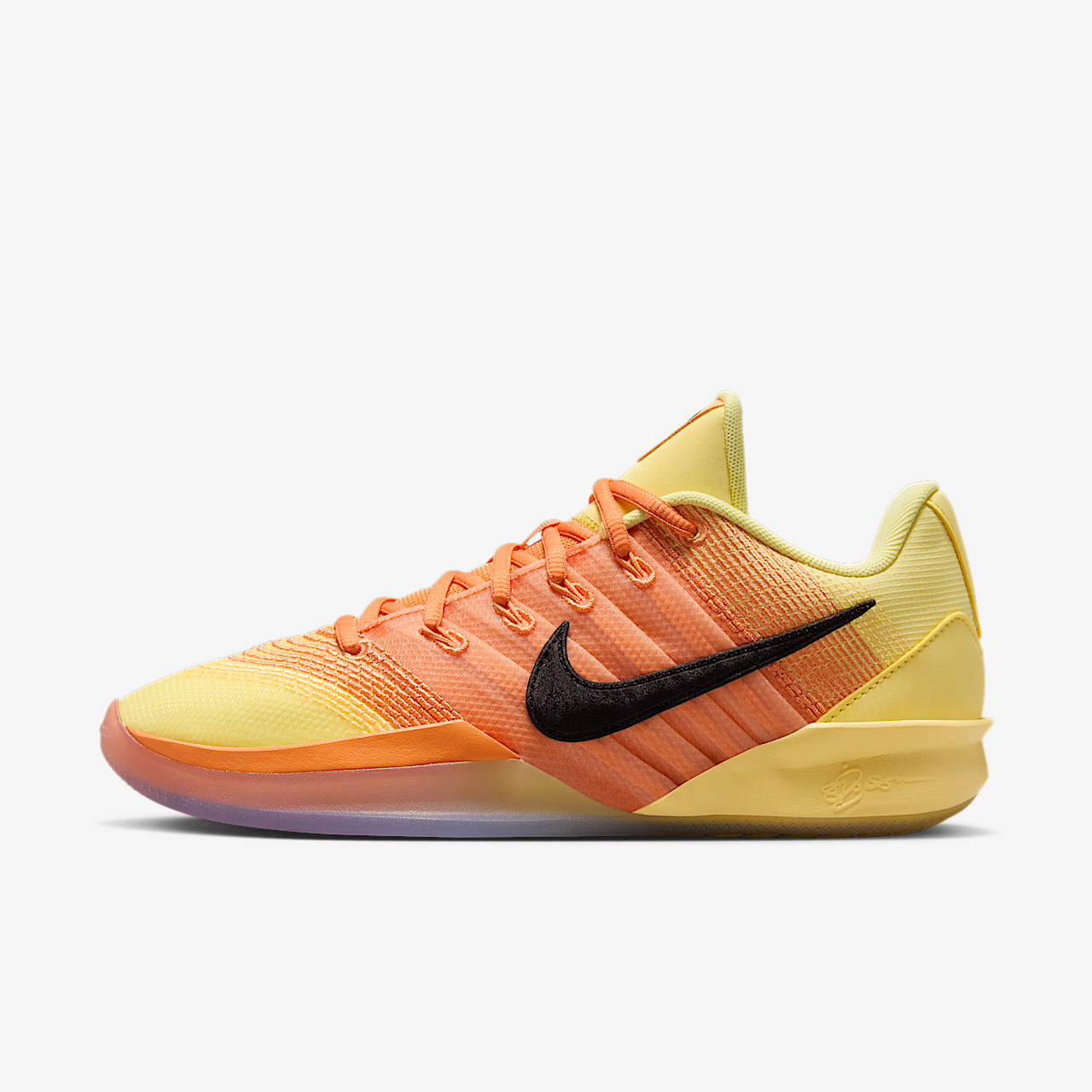 Nike  sneaker Soft Yellow/Orange Trance/Zwart/Zwart