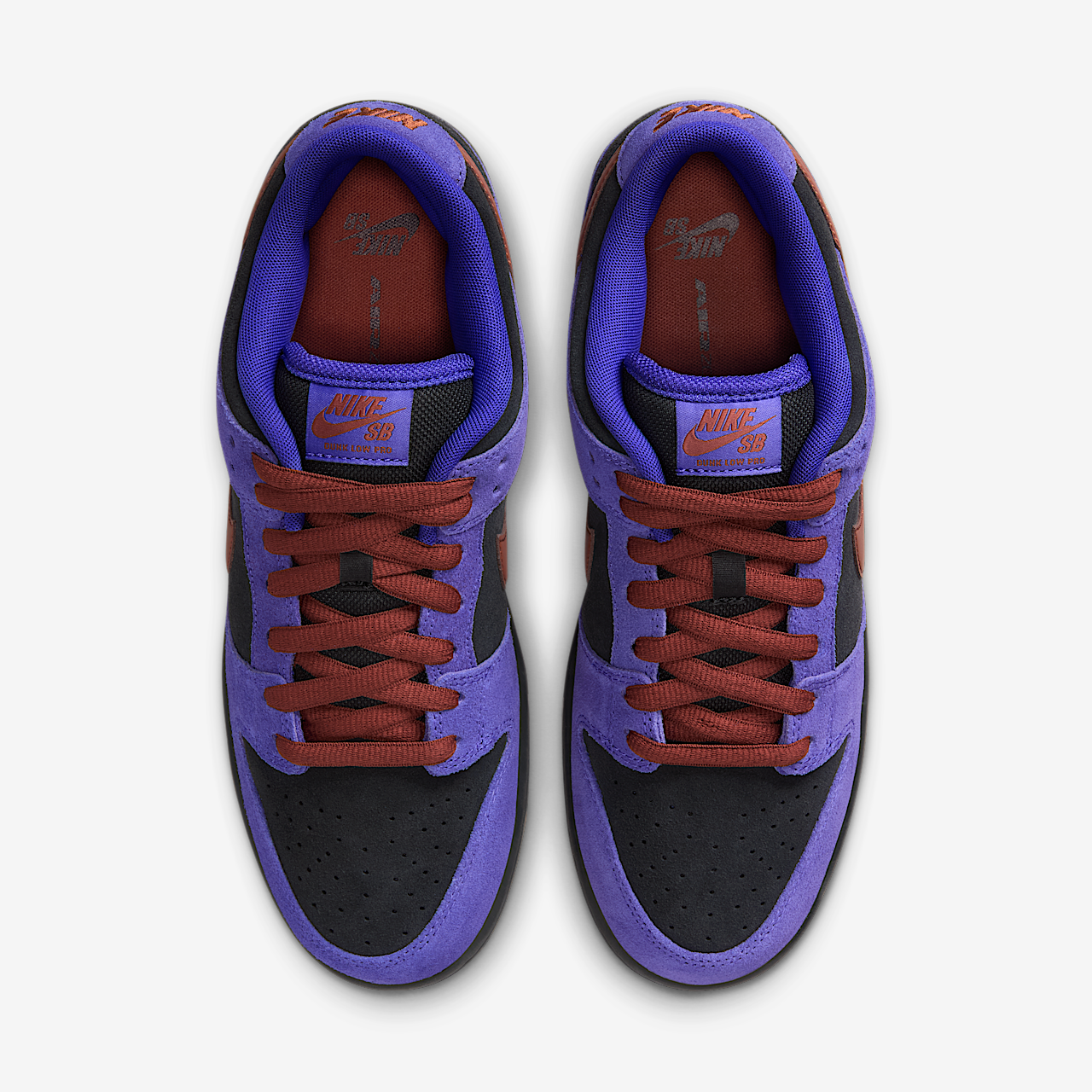 Nike Dunk Low sneaker Persian Violet/Off Noir/Gum Medium Brown/Cinnamon