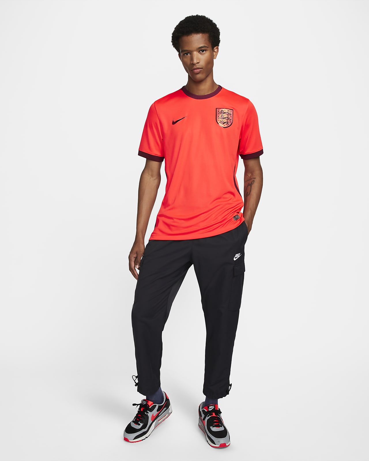 England 2022 Stadium Away Men's Nike Dri-FIT Football Shirt. Nike LU