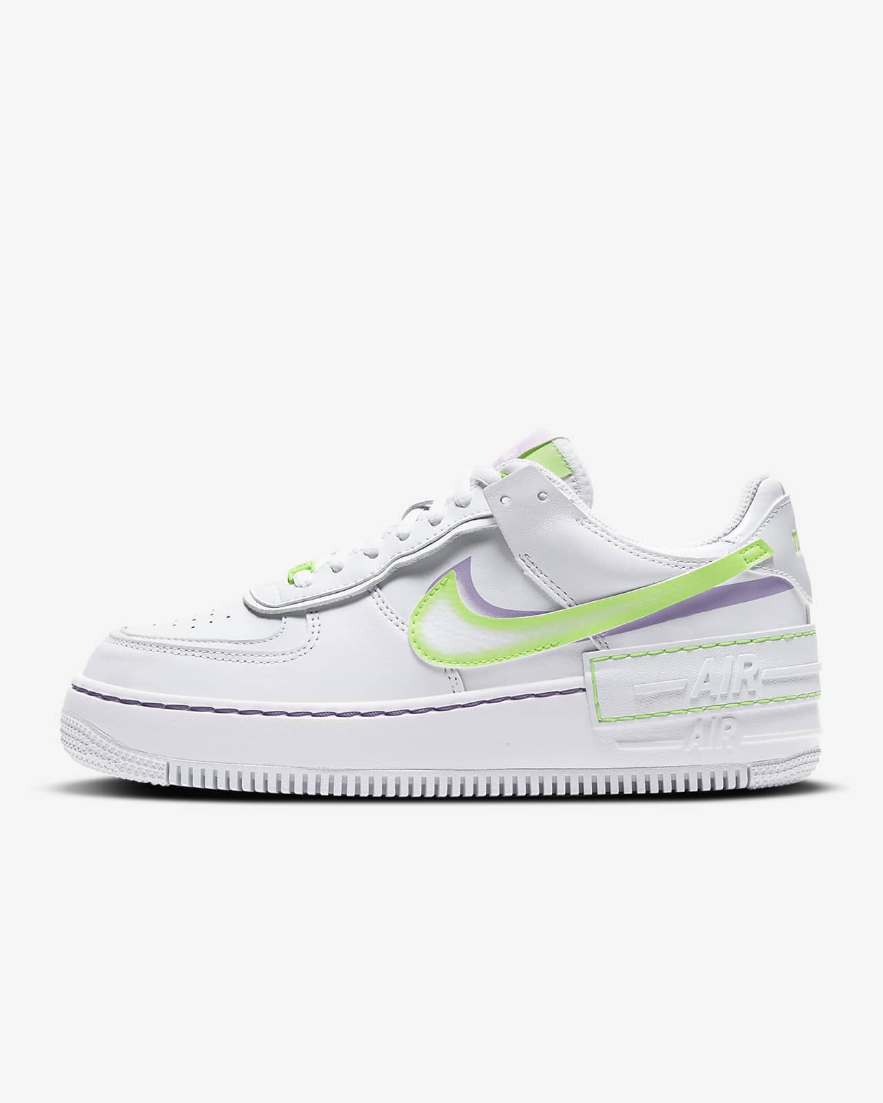 Nike Air Force 1 Shadow (white / grey / orange) | 43einhalb Sneaker Store