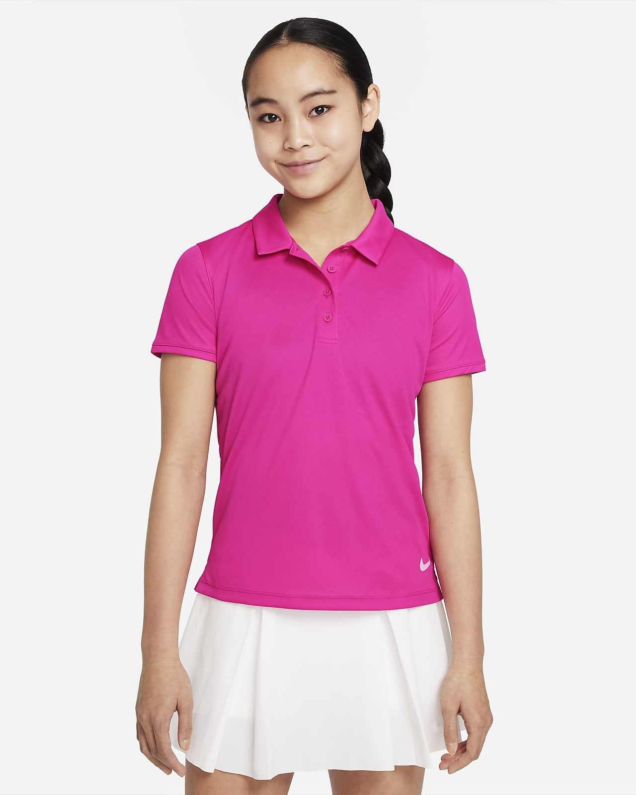 Nike Dri-FIT Victory Big Kids' (Girls') Golf Polo. Nike.com