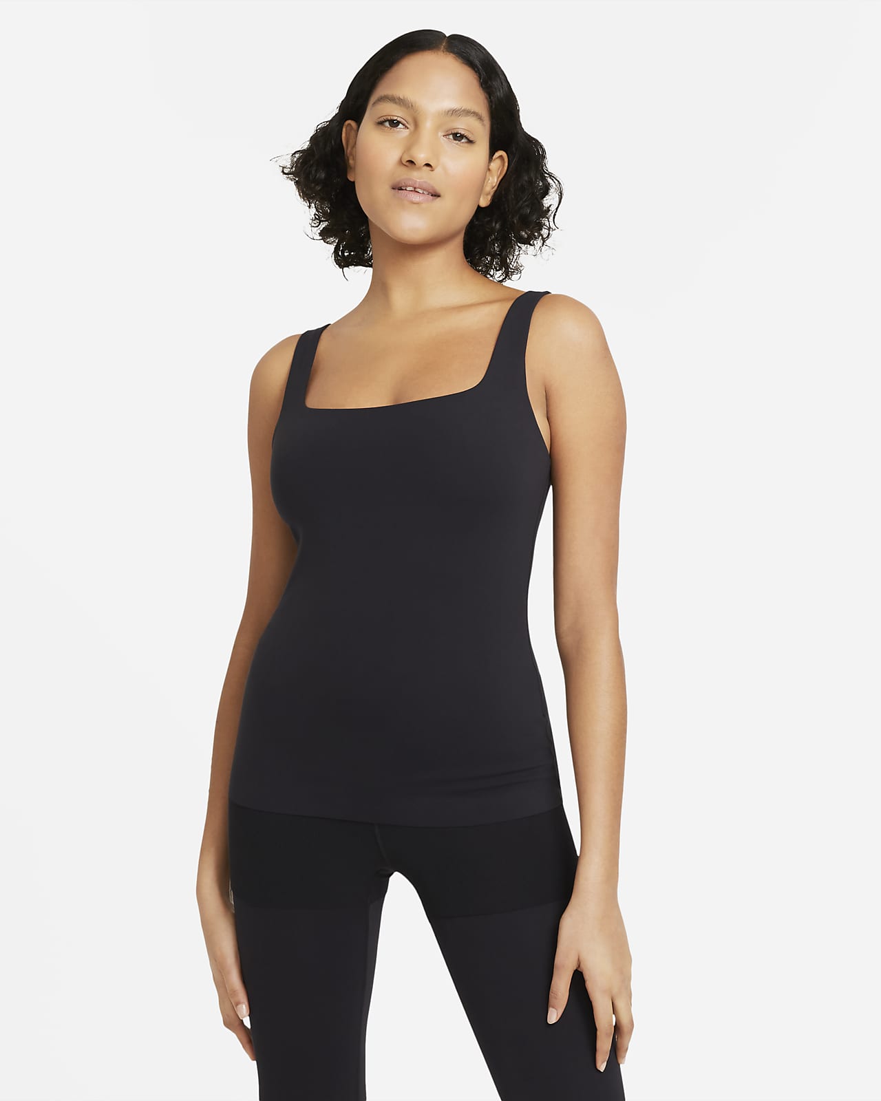 Nike Yoga Luxe Women's Shelf-Bra Tank. Nike.com