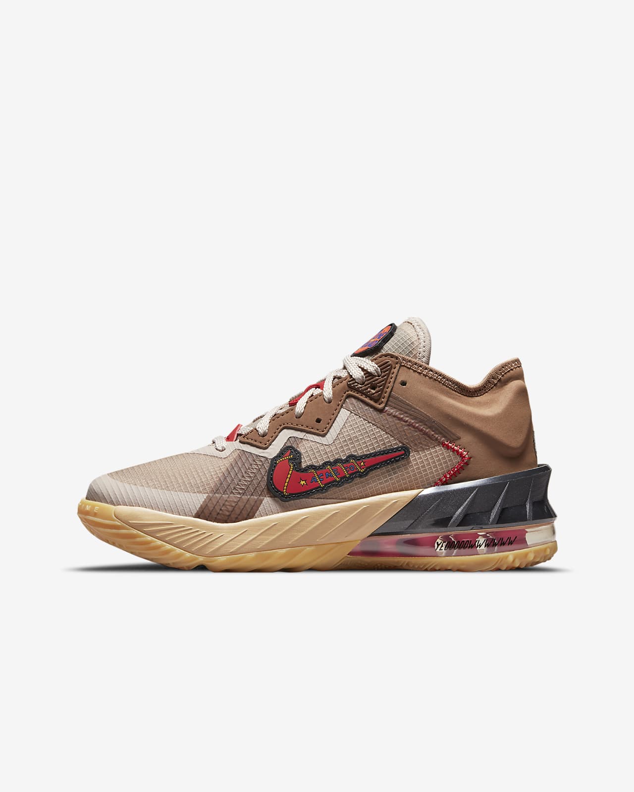 LeBron 18 Low �Wile E. vs Roadrunner� Older Kids