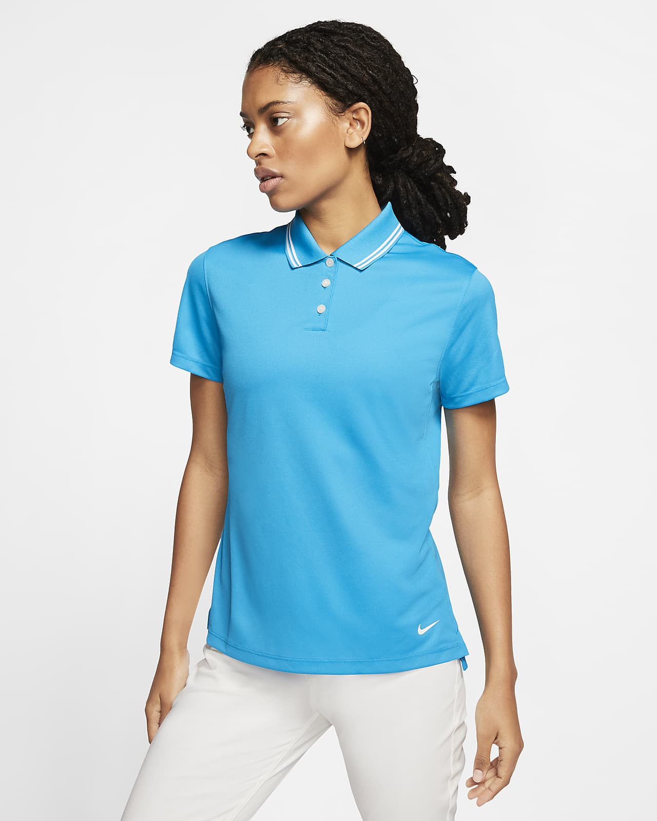 women's golf polo nike dri fit