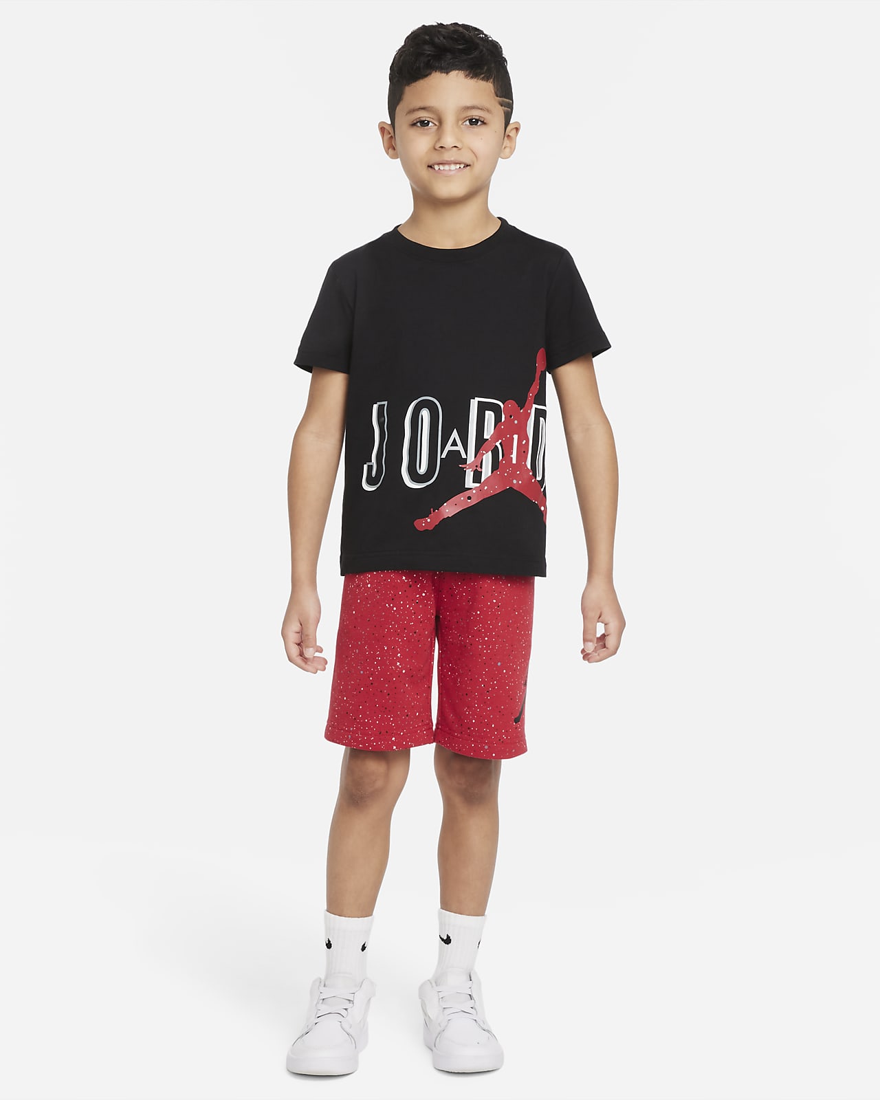 Jordan Little Kids T Shirt and Shorts Set. Nike