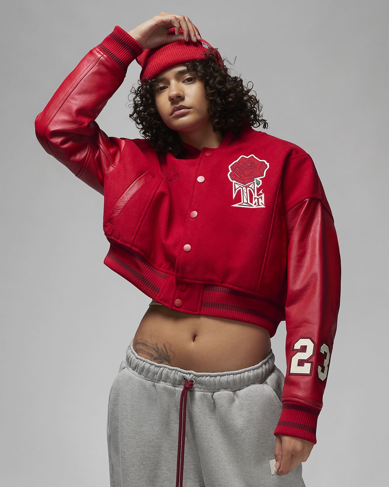 Jordan x Teyana Taylor Women's Varsity Jacket. Nike SI
