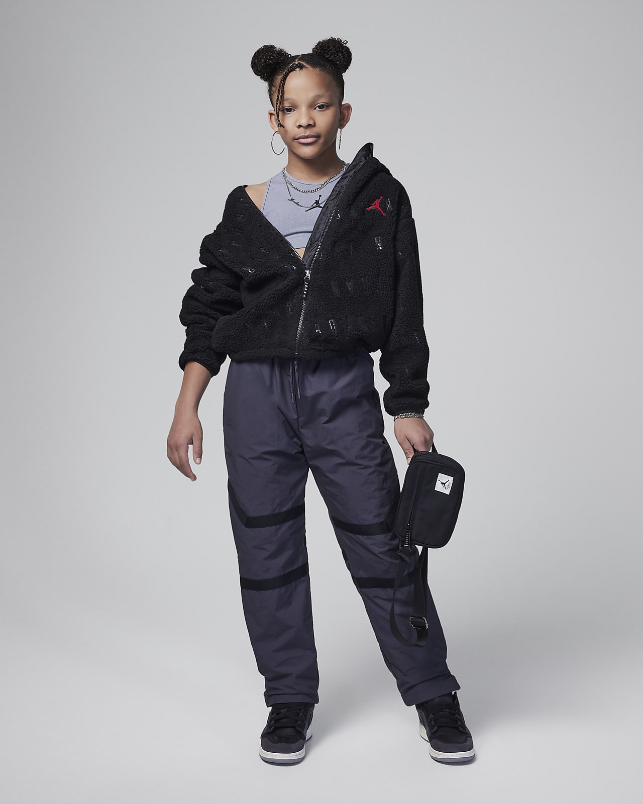 Air jordan top sherpa jacket