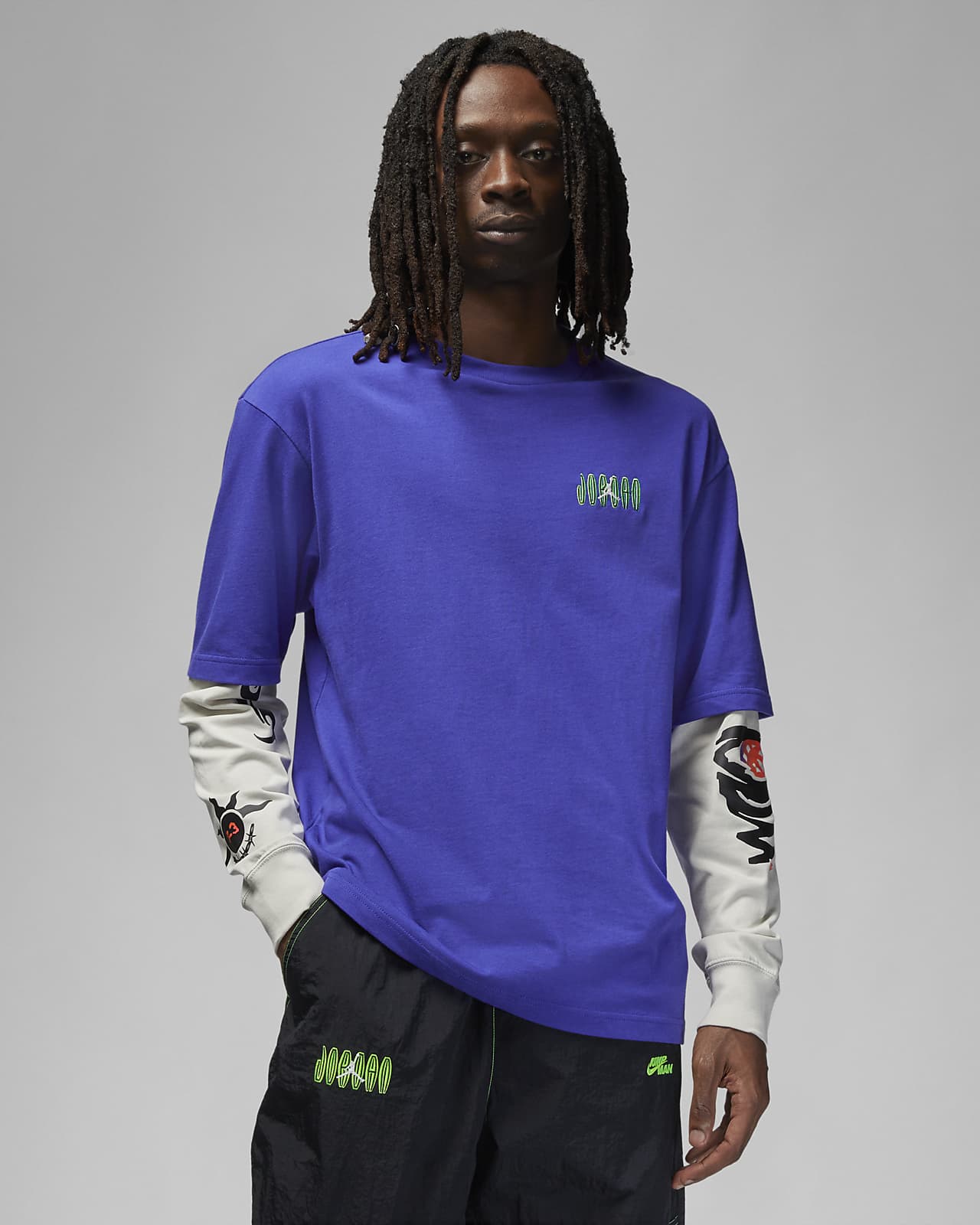 Jordan Flight MVP Men s Long Sleeve Top. Nike BE