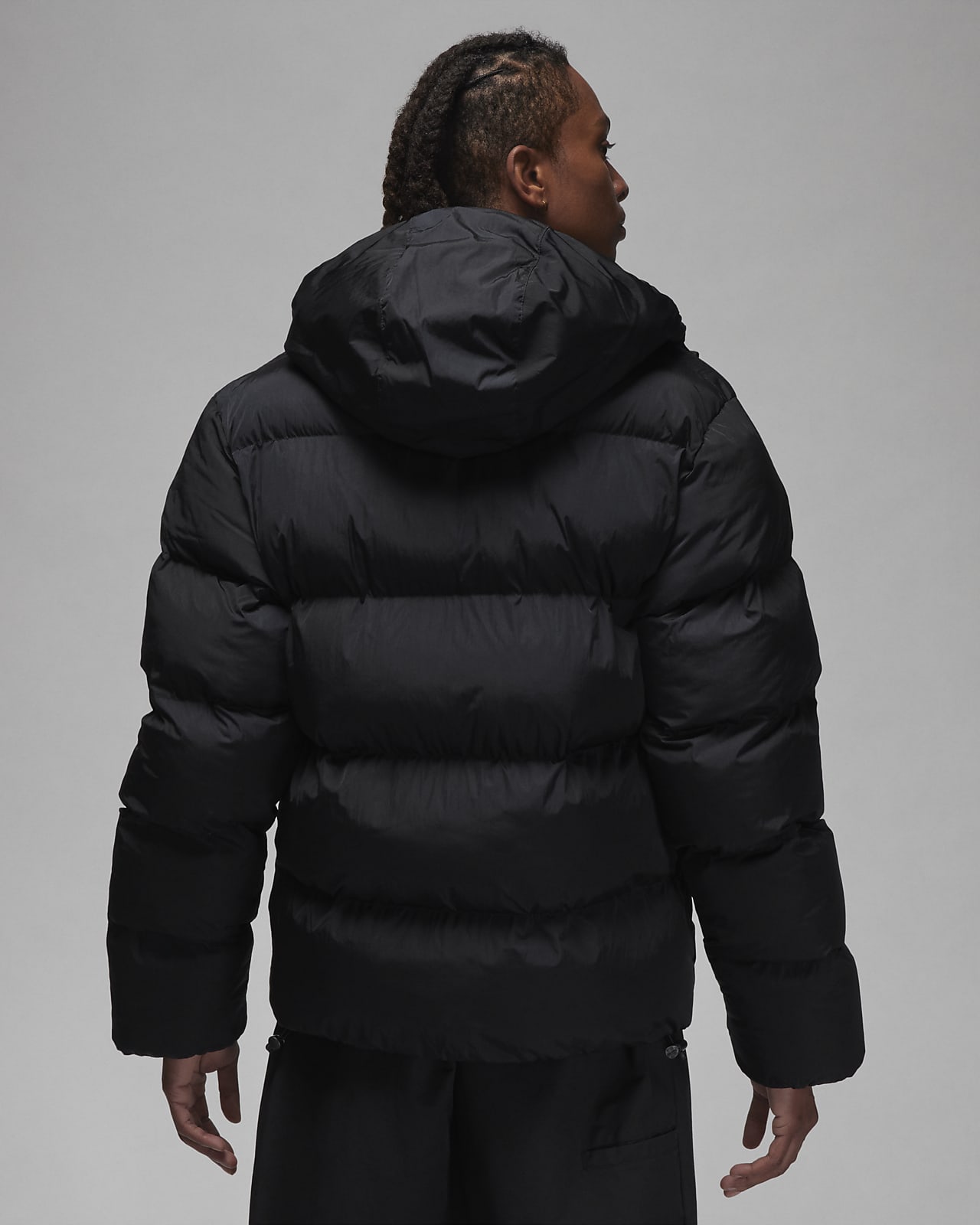 Puffer jacke mit kapuze herren clearance