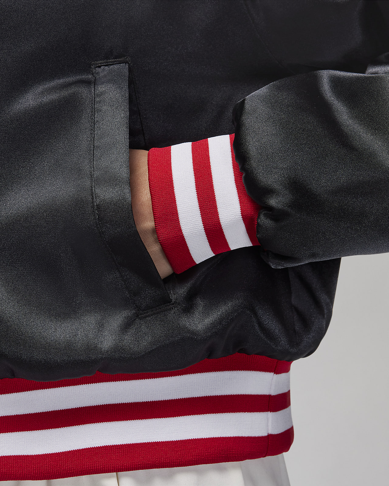 Nike women's outlet varsity jacket