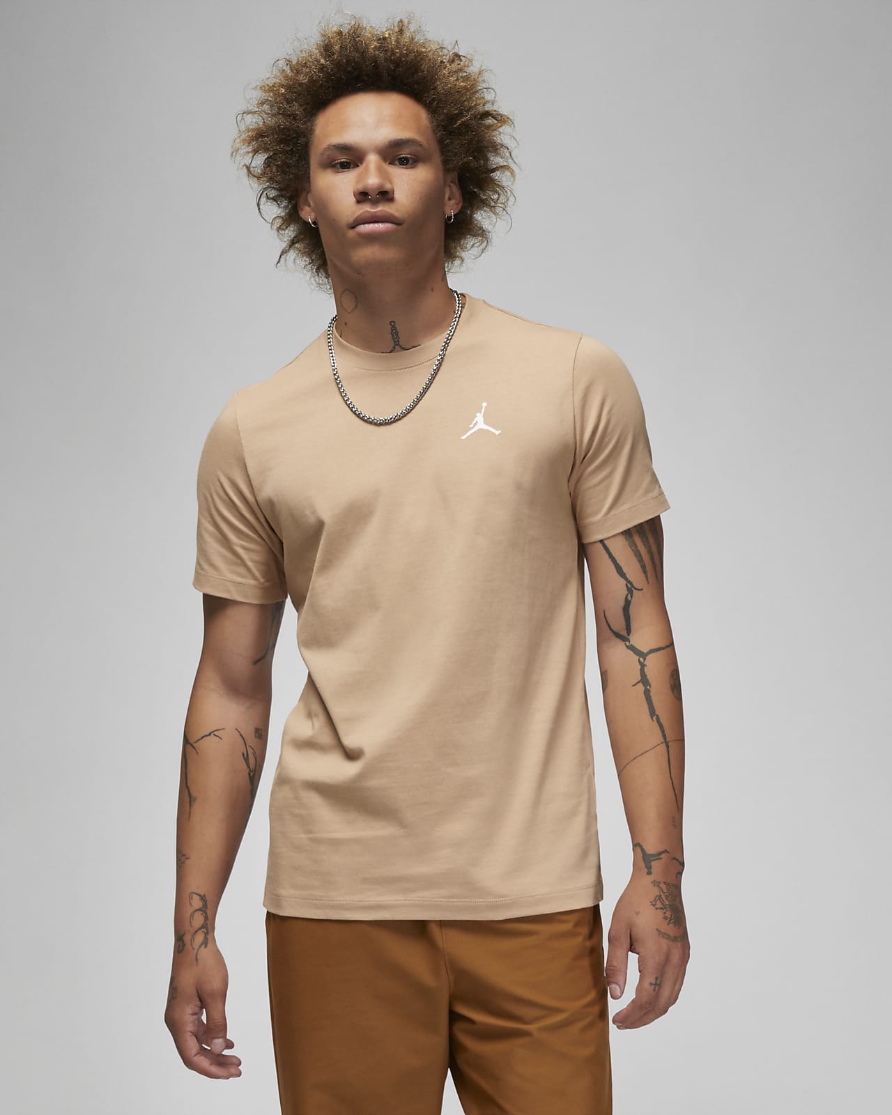 Beige jordan shirt online