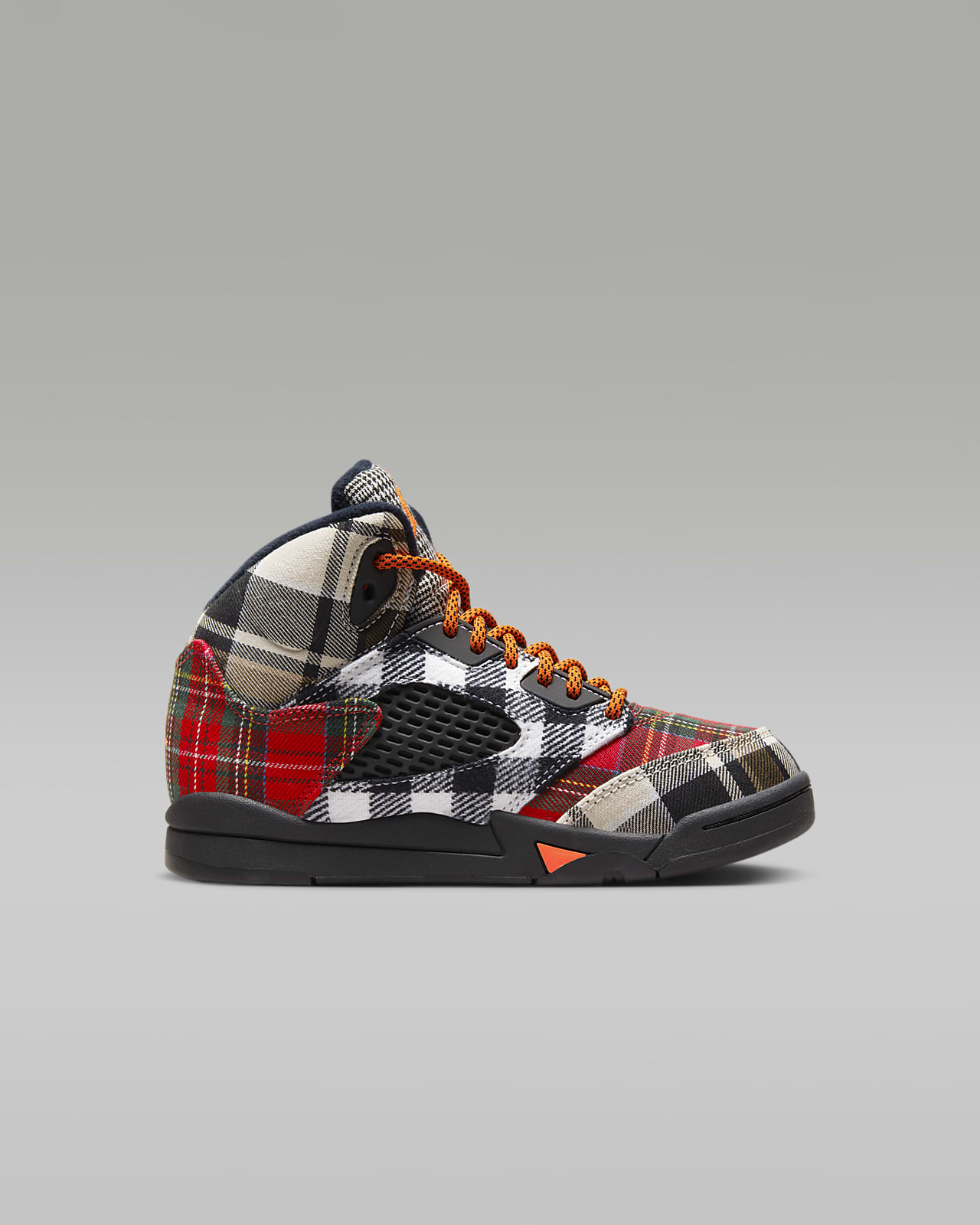 Jordan 5 Retro Plaid Little Kids' Shoes