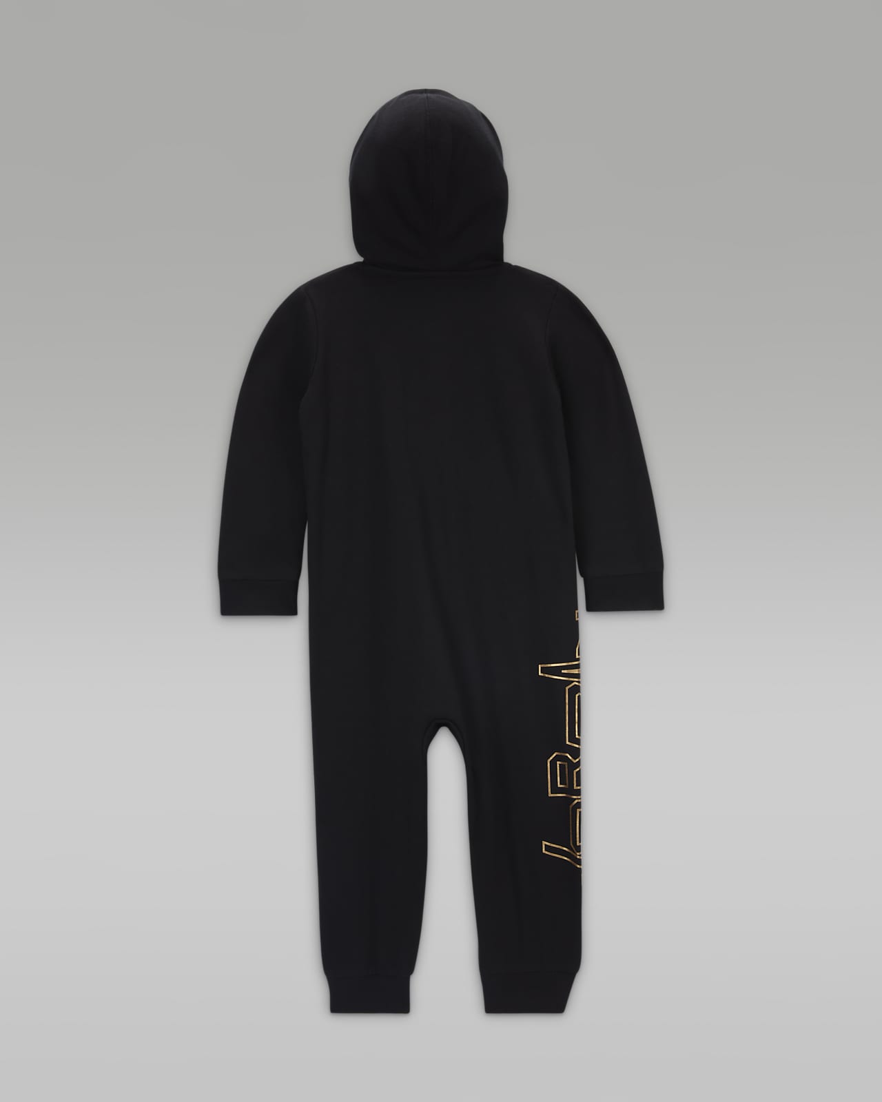 Black and 2025 gold baby jordans