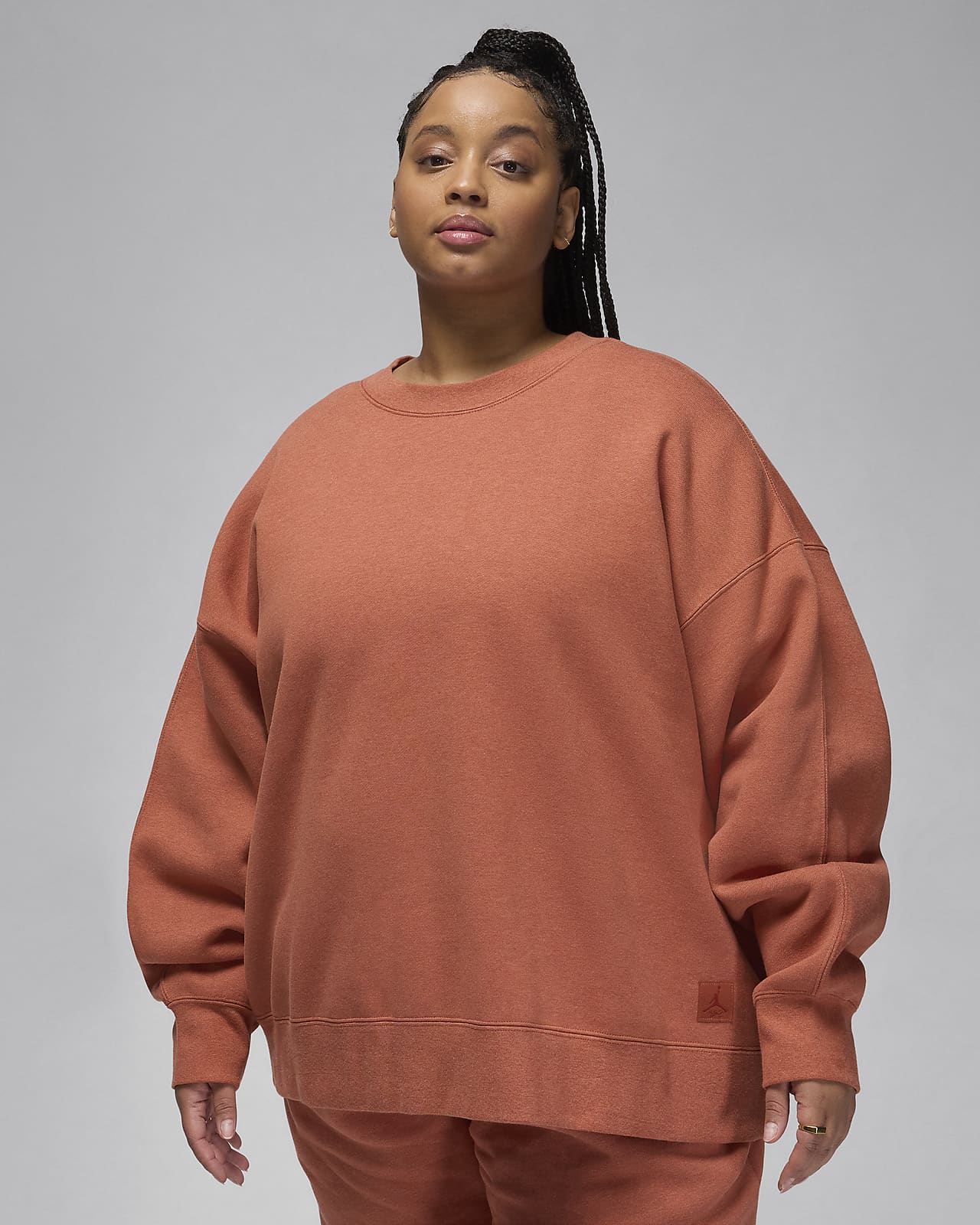Jordan Flight Fleece Women's Crewneck Sweatshirt (Plus Size)