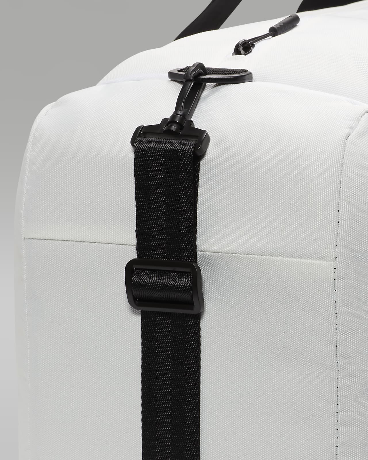 AIR JORDAN VELOCITY Sport Duffle Bag Med/Large Black Red White NEW