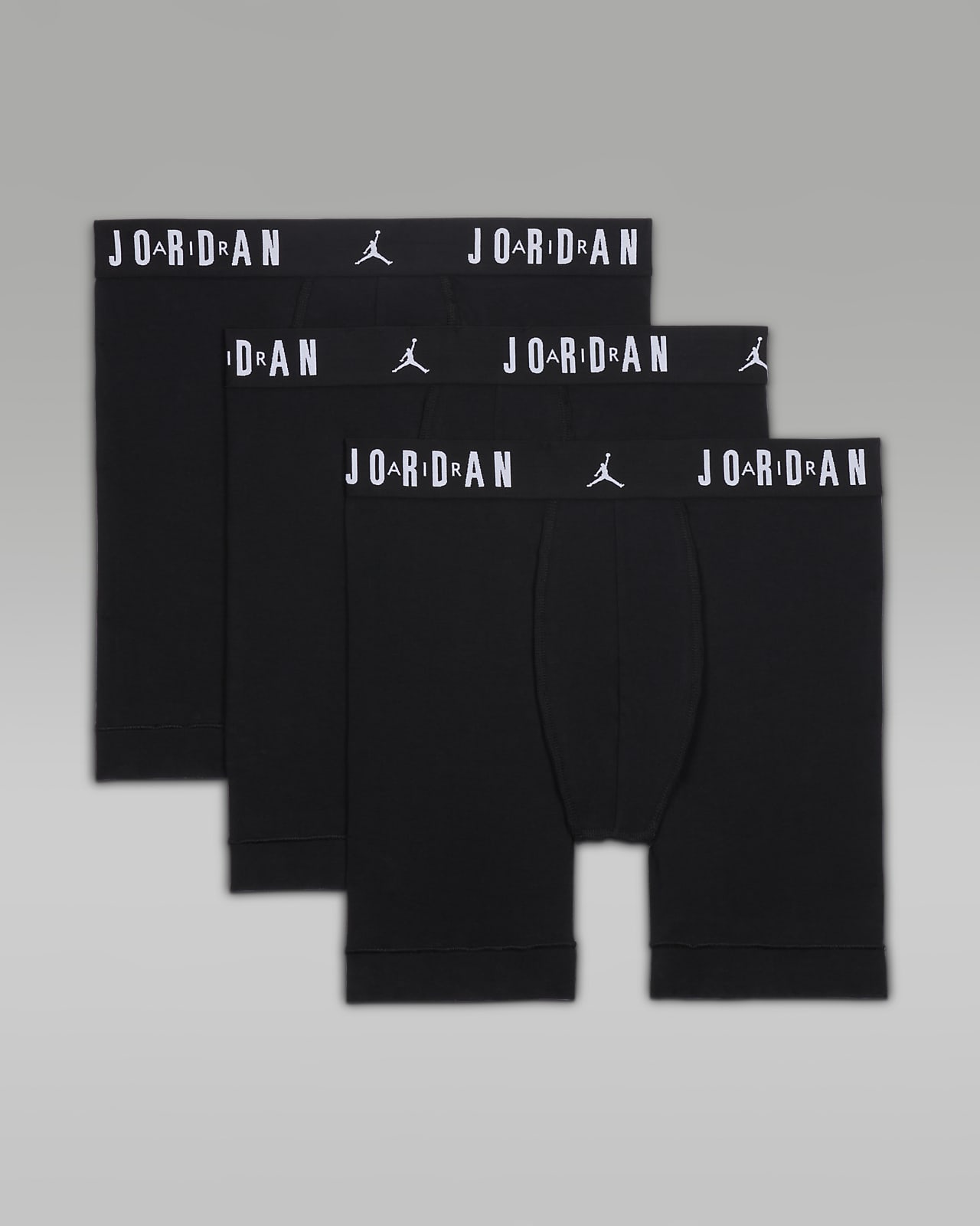 Jordan Flight Men's Cotton Boxer Briefs (3-Pack)