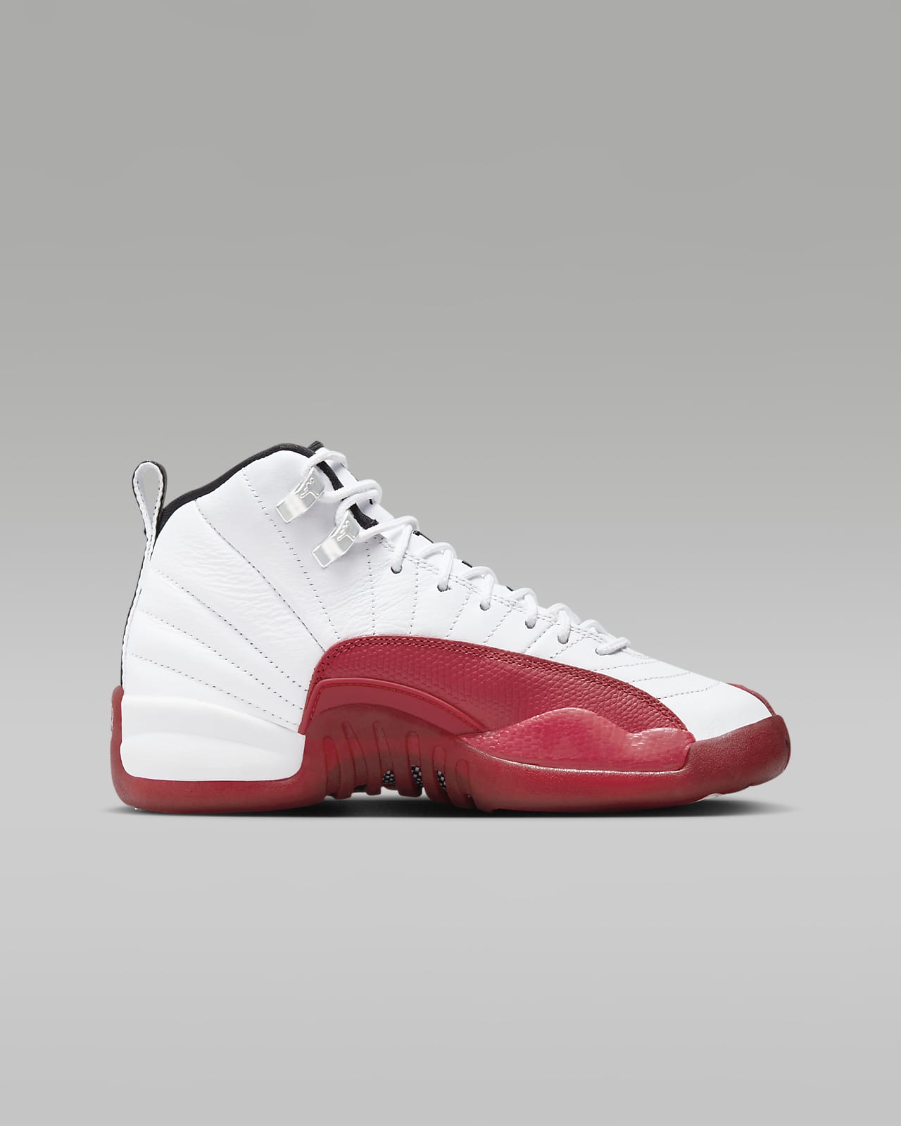 Size 12 - Jordan 12 Retro. White/Black/Varsity Red