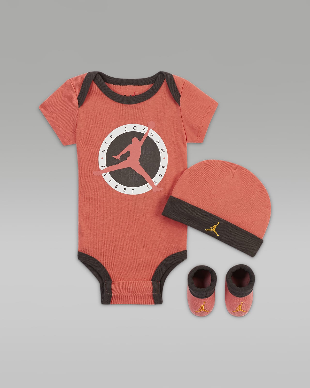 Jordan MVP 3-Piece Box Set dreiteiliges Bodysuit-Box-Set für Babys