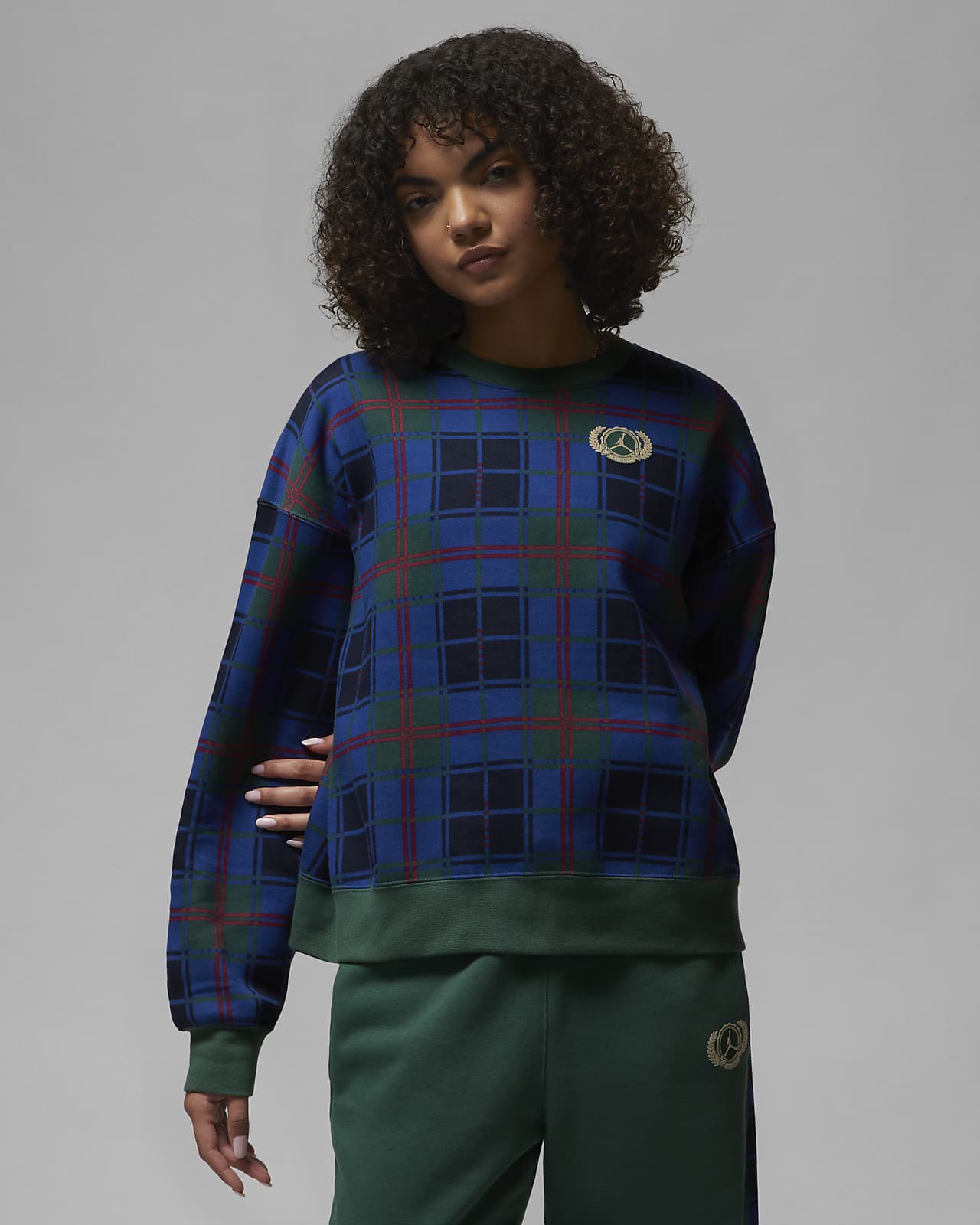Jordan Brooklyn Women's Fleece Crew. Nike NL