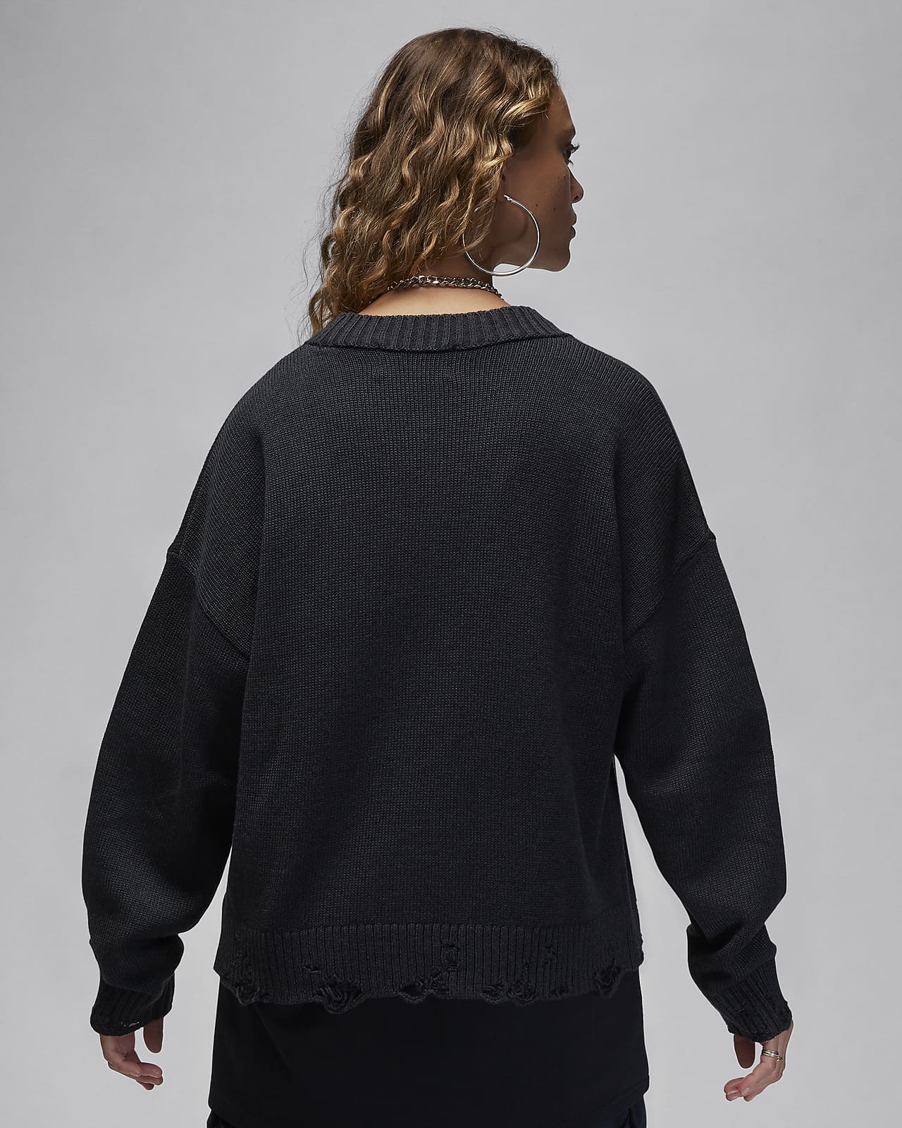 Nike black cardigan hotsell