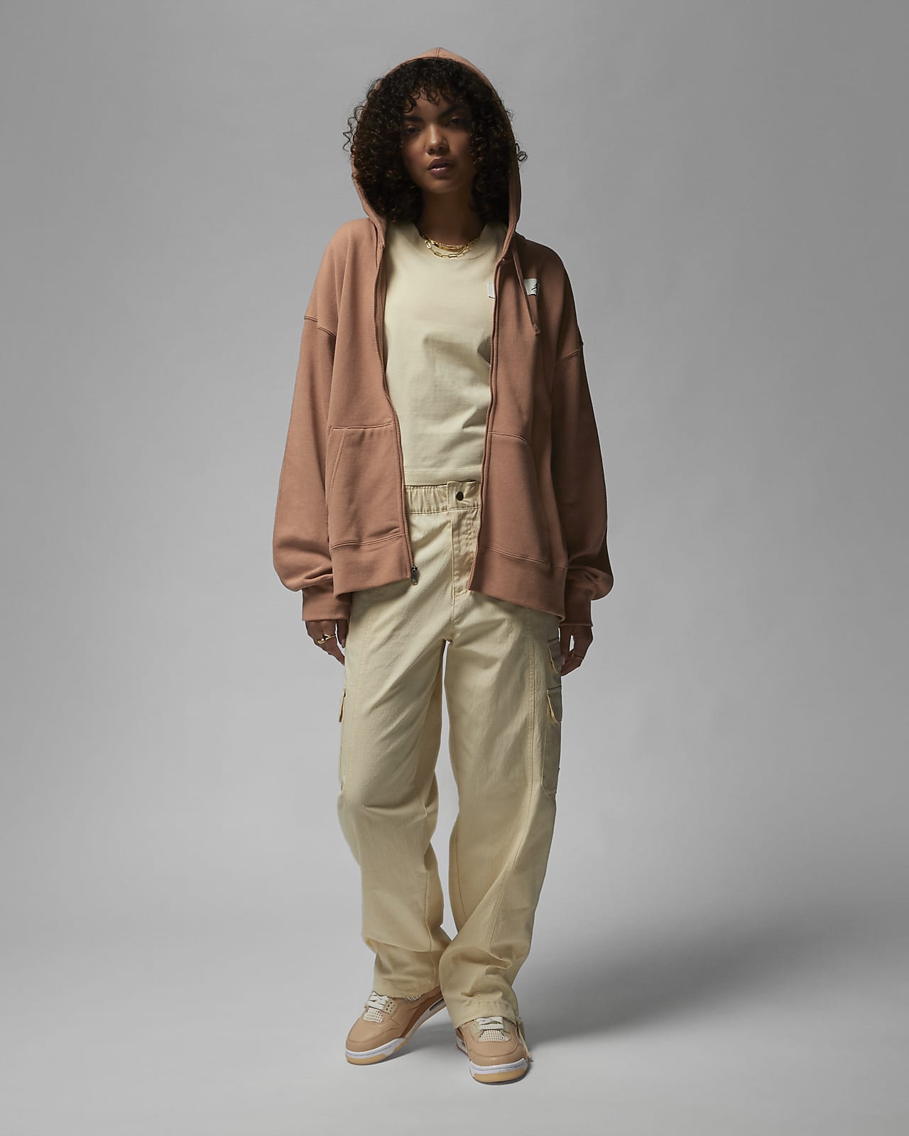 Sweat nike femme brun outlet