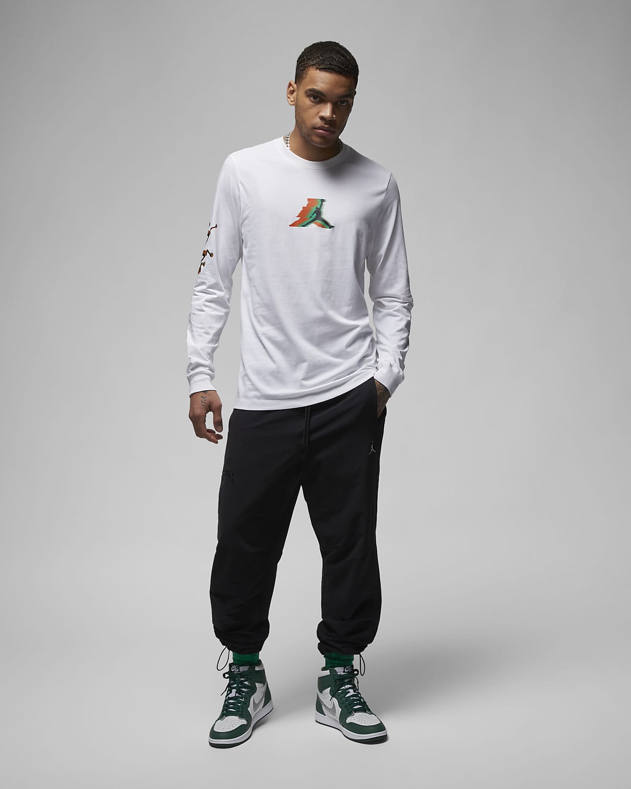 Jordan clearance longsleeve white