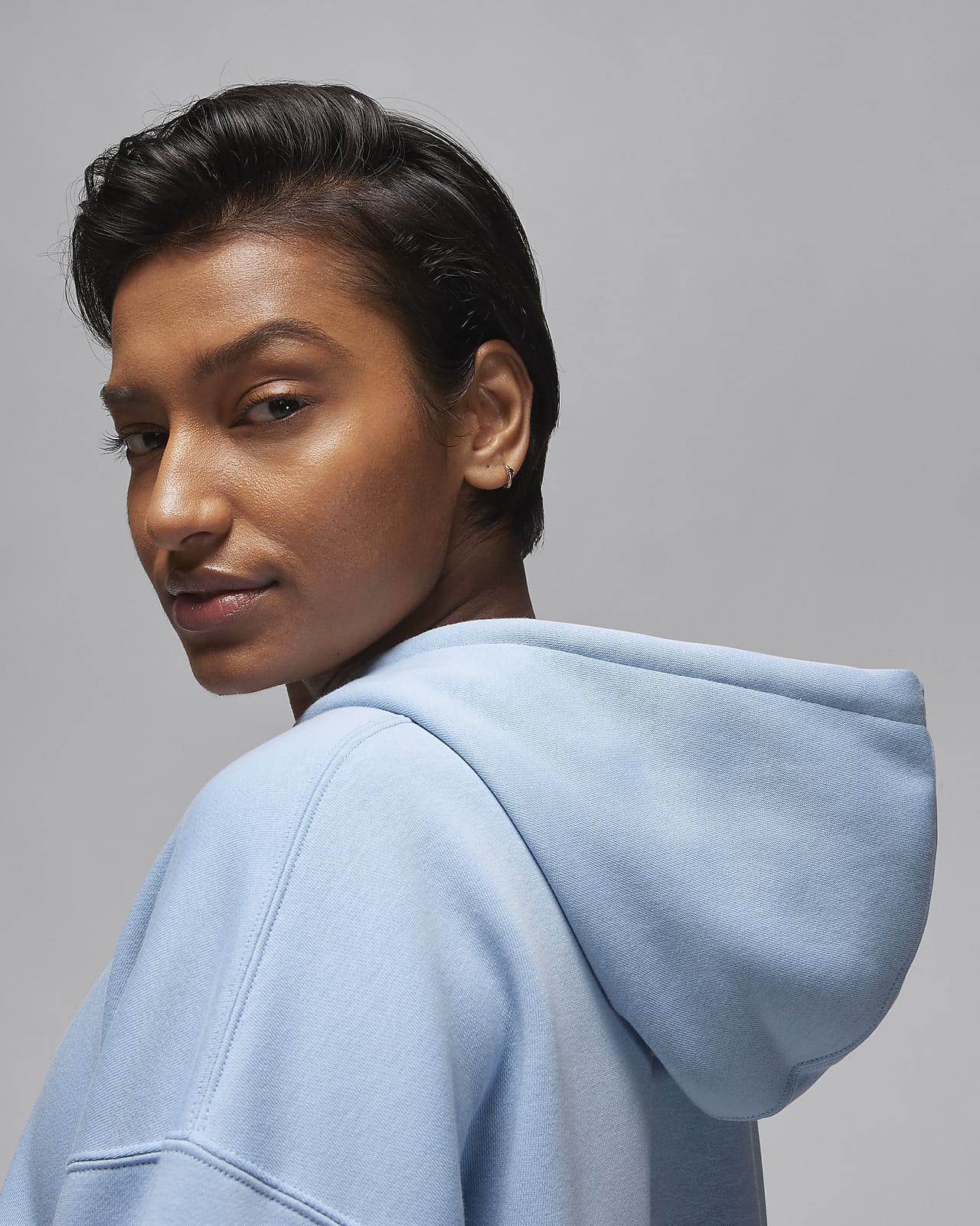 Blue hoodie on sale dames