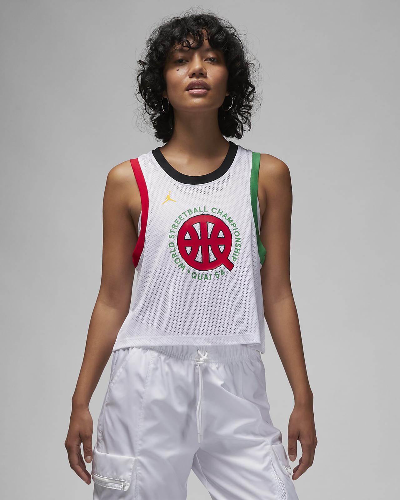 Canotta in jersey Jordan Quai 54 Donna. Nike CH