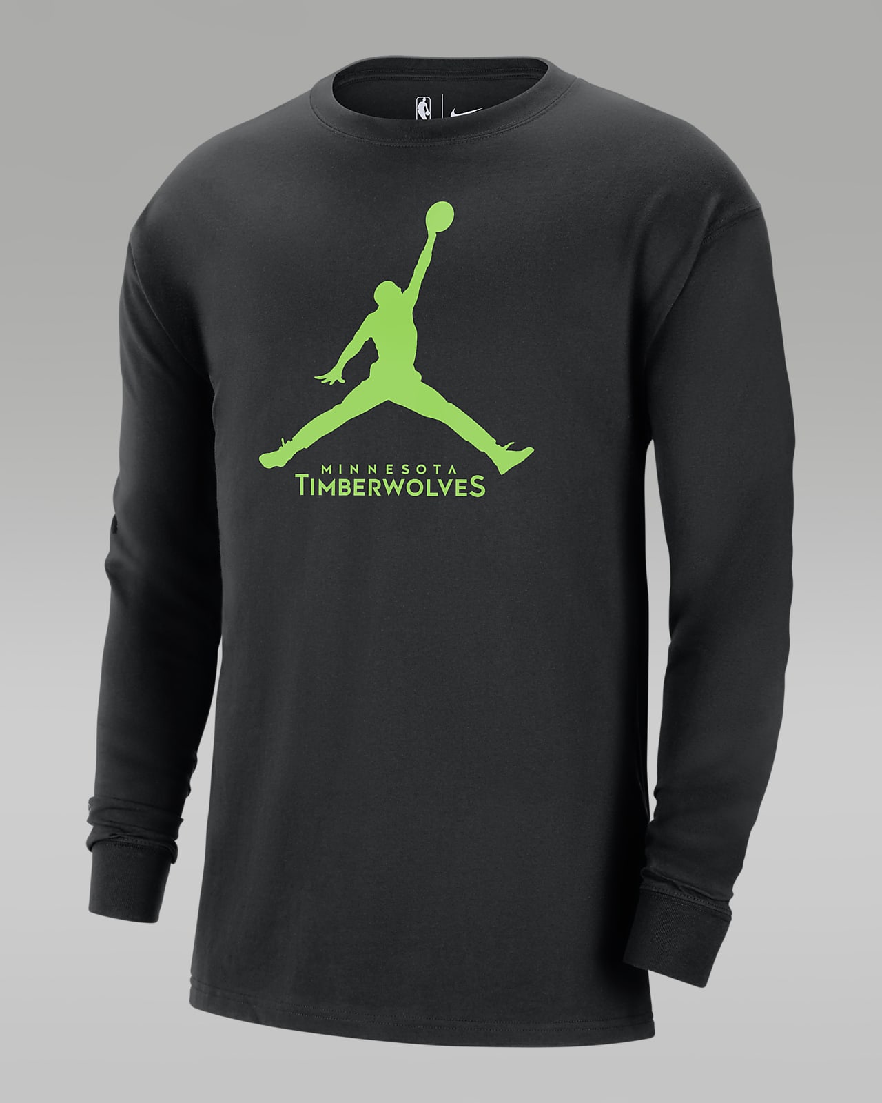 Minnesota Timberwolves Essential Men's Jordan NBA Long-Sleeve T-Shirt