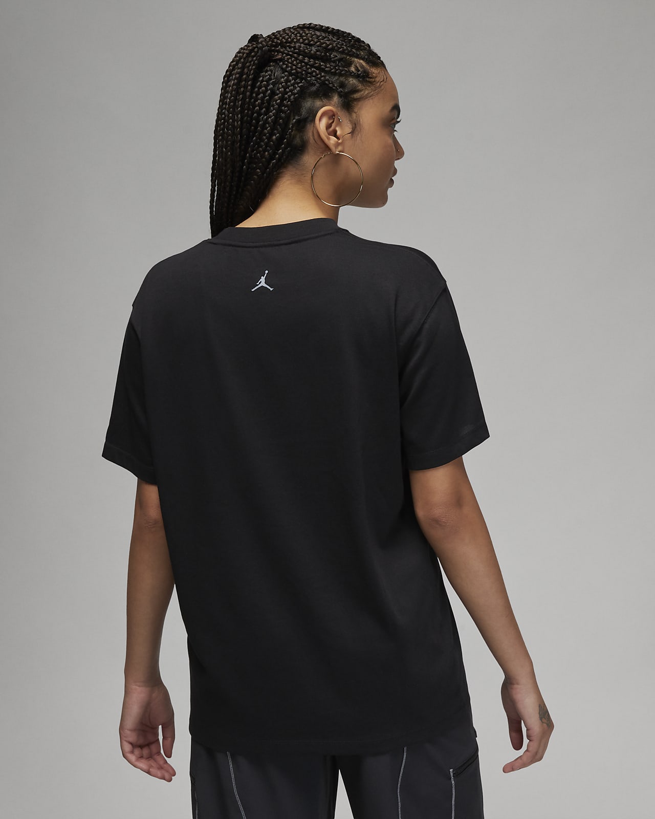 Nike t outlet shirt dames zwart