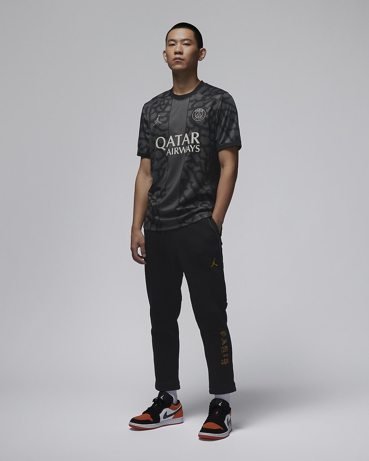 Mens psg jordan jersey sales