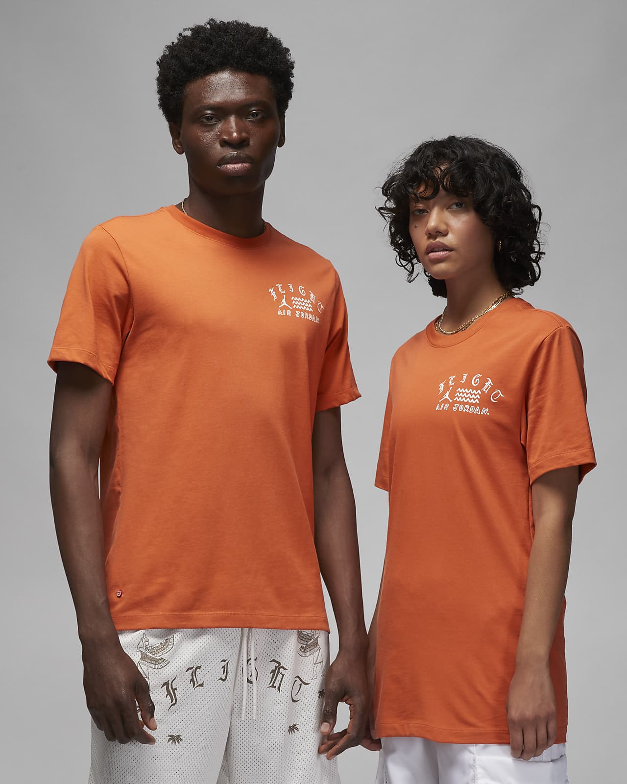 Orange jordan shirt online