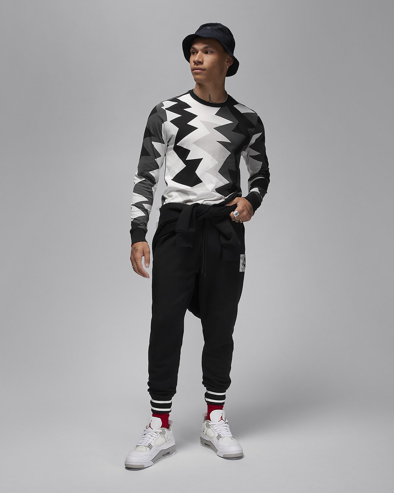 Jordan Flight MVP Men s Long sleeve T shirt. Nike CA
