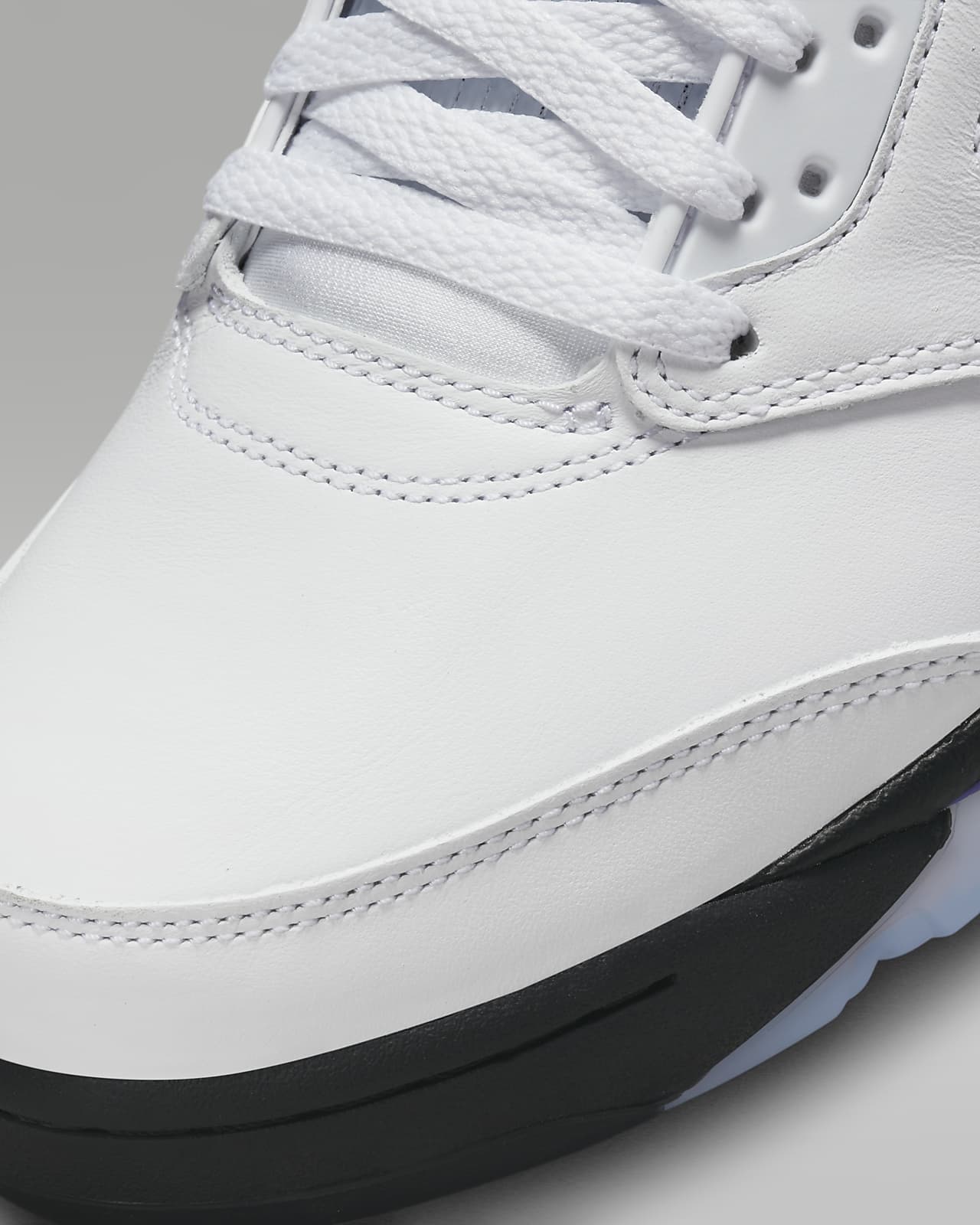 Jordan retro 5 mens on sale white